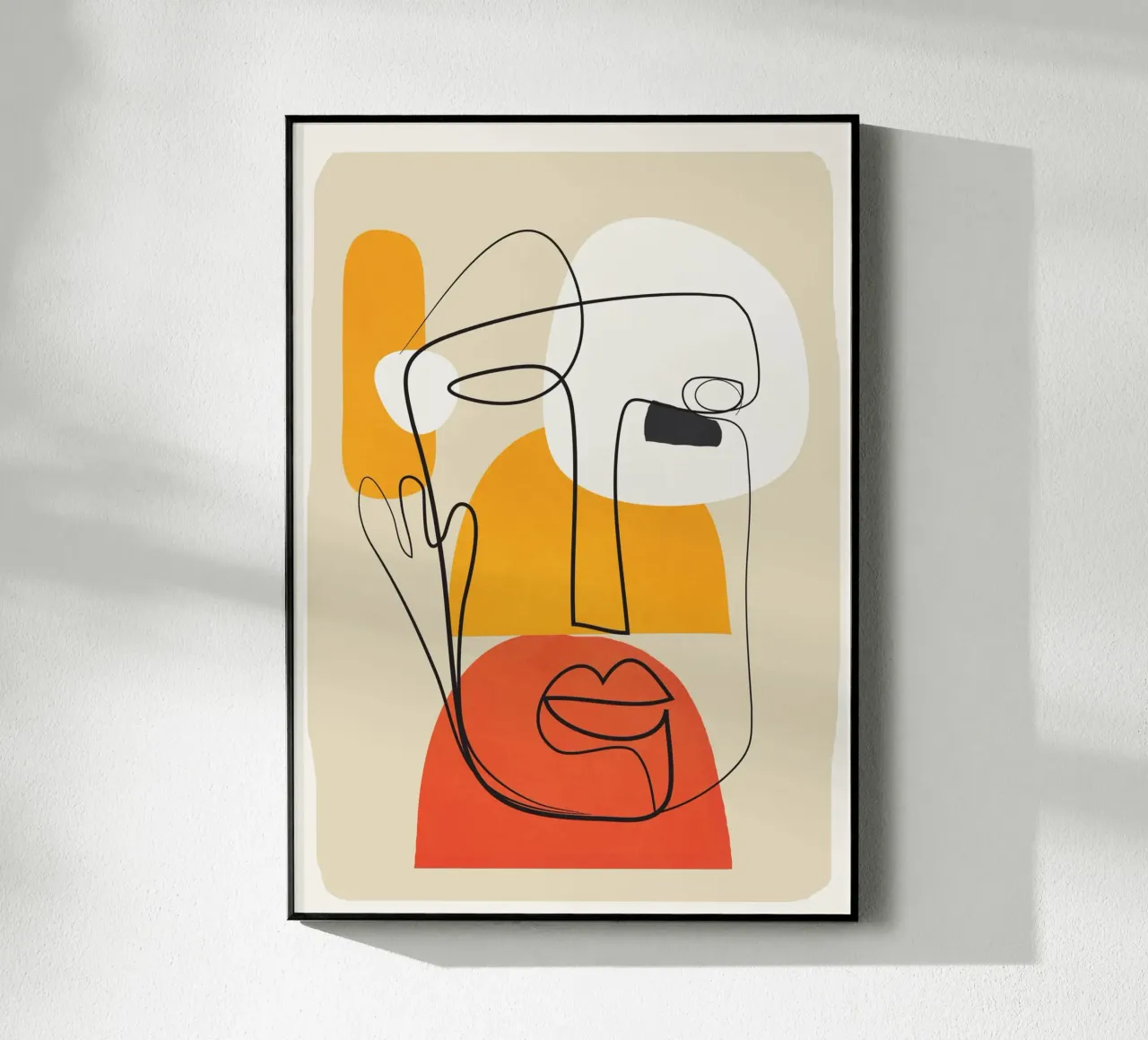 Abstract Faces acryl van cityart