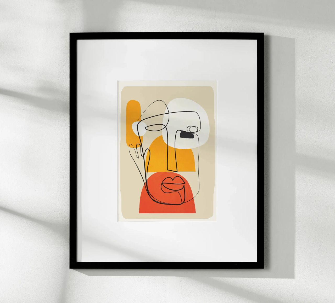 Abstract Faces carta hahnemühle da cityart