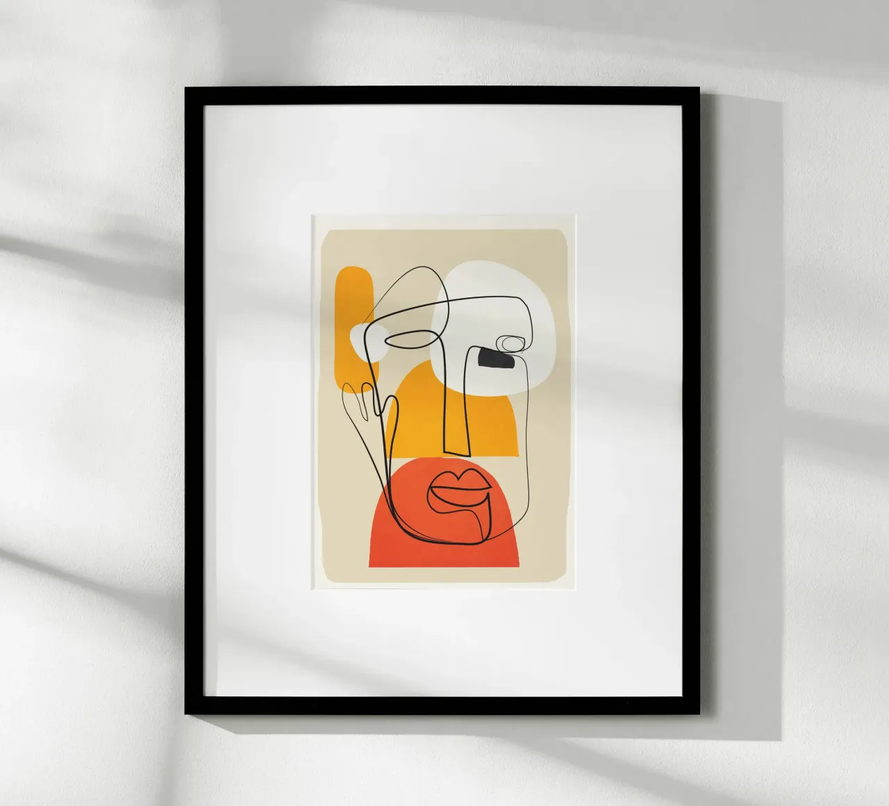 Abstract Faces poster da cityart