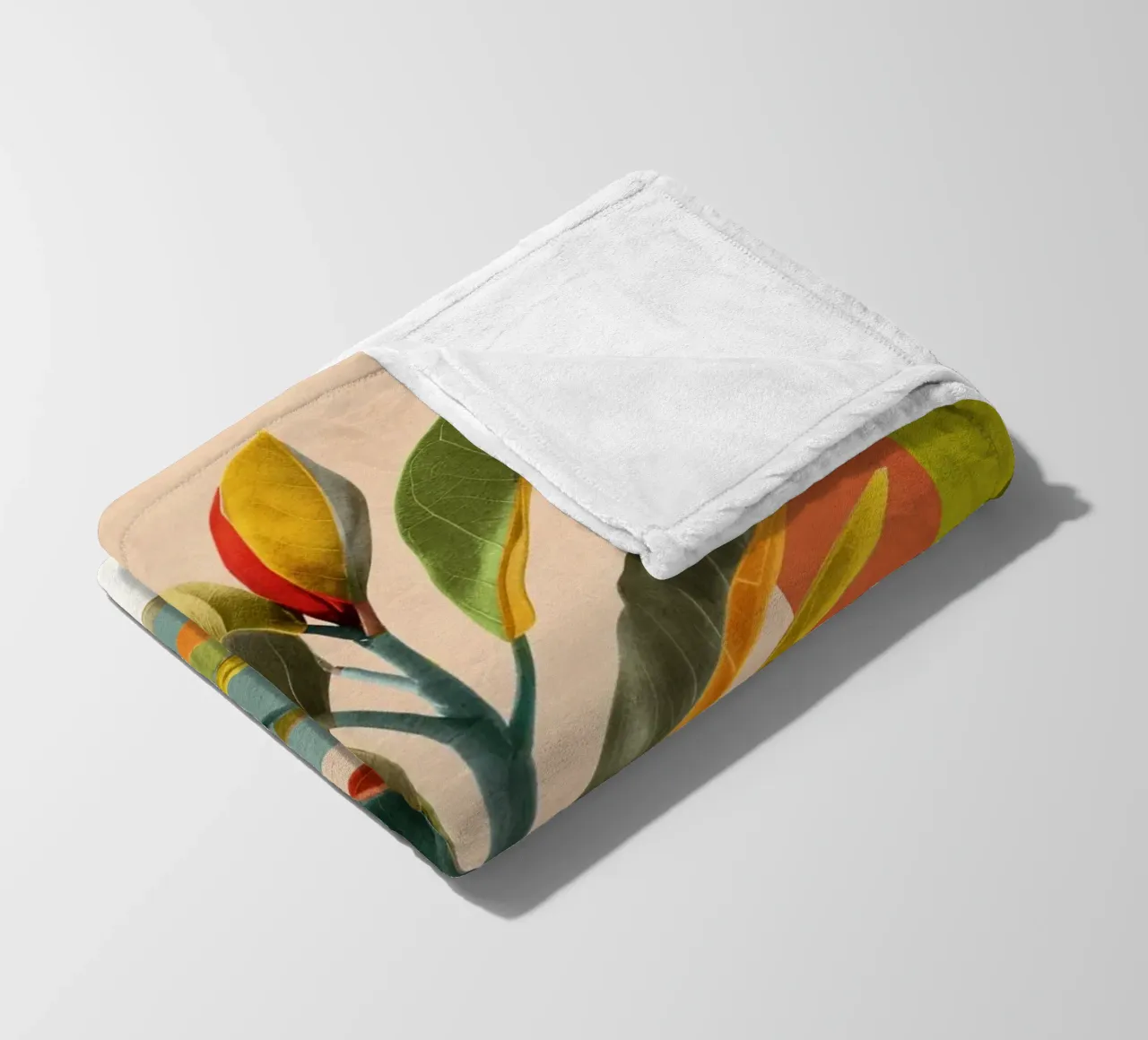 Colorful Branching Out 29 coperta in pile da cityart