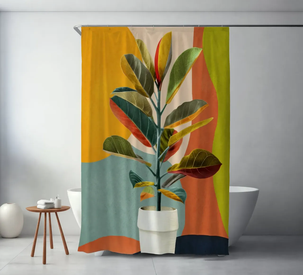 Colorful Branching Out 29 tenda da doccia da cityart