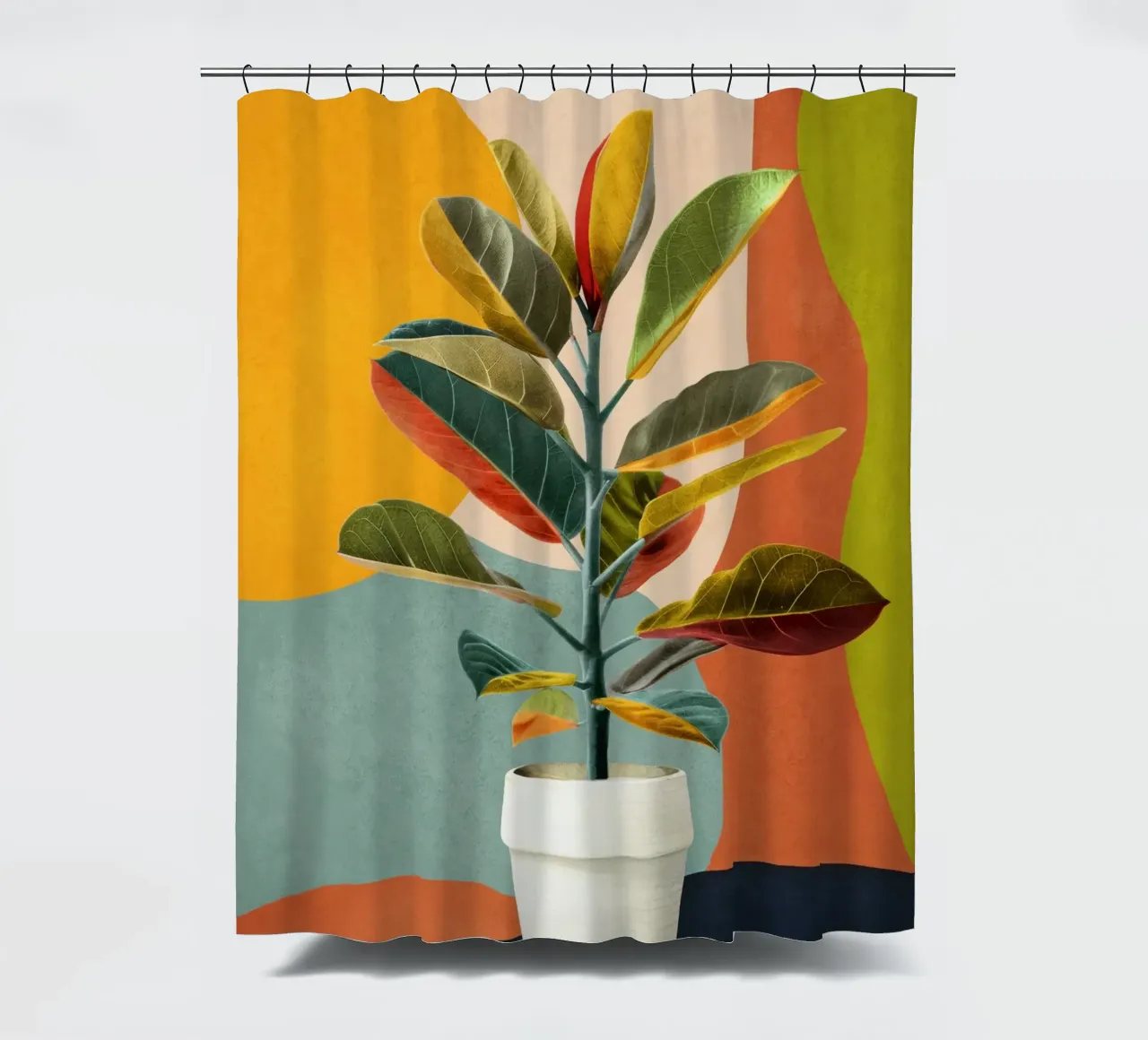 Colorful Branching Out 29 tenda da doccia da cityart