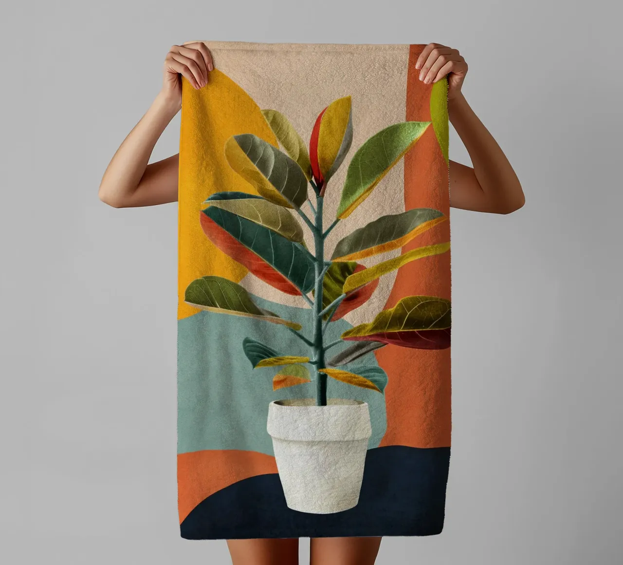 Colorful Branching Out 29 asciugamano da bagno da cityart