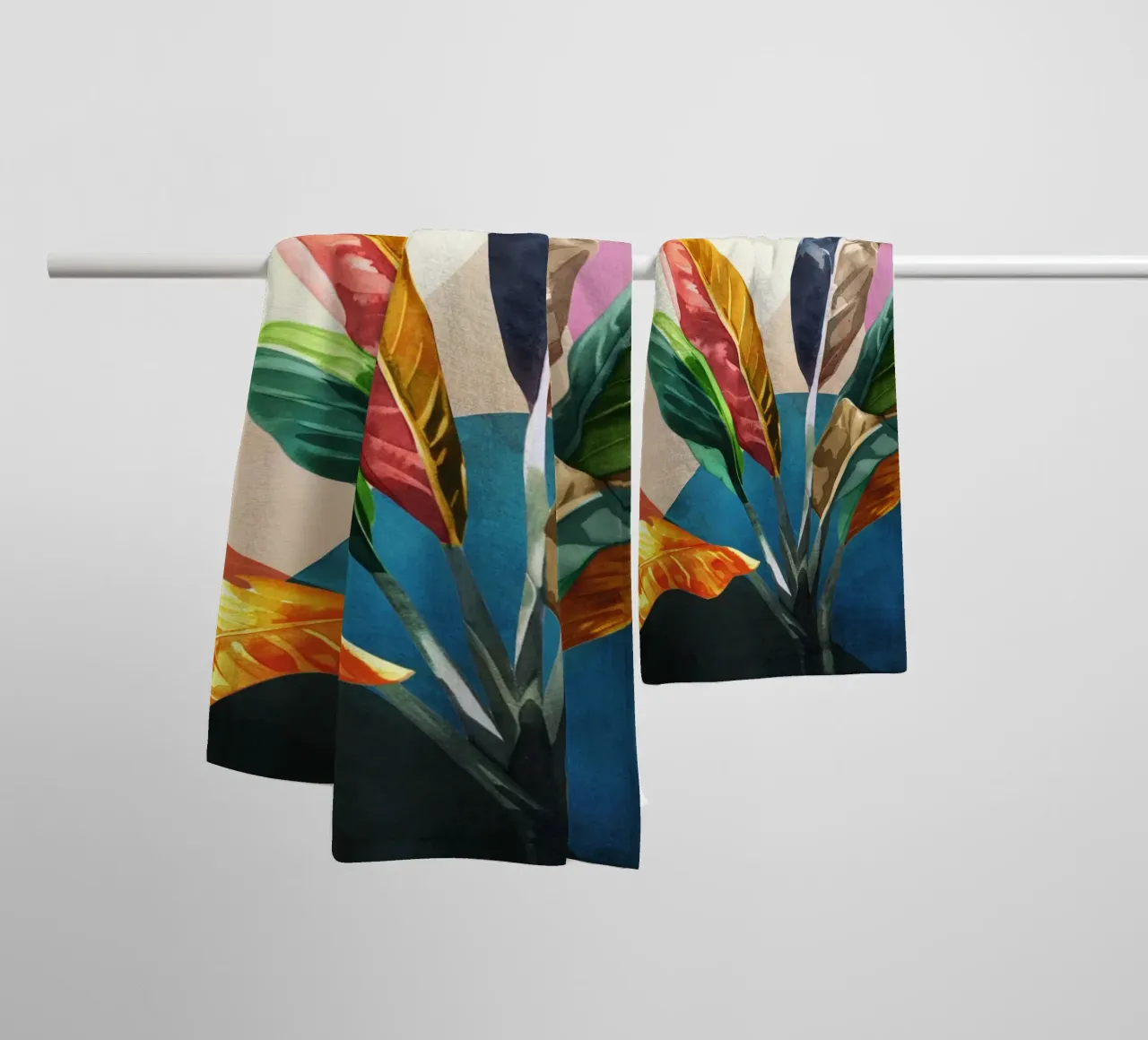 Colorful Branching Out 27 asciugamano da bagno da cityart