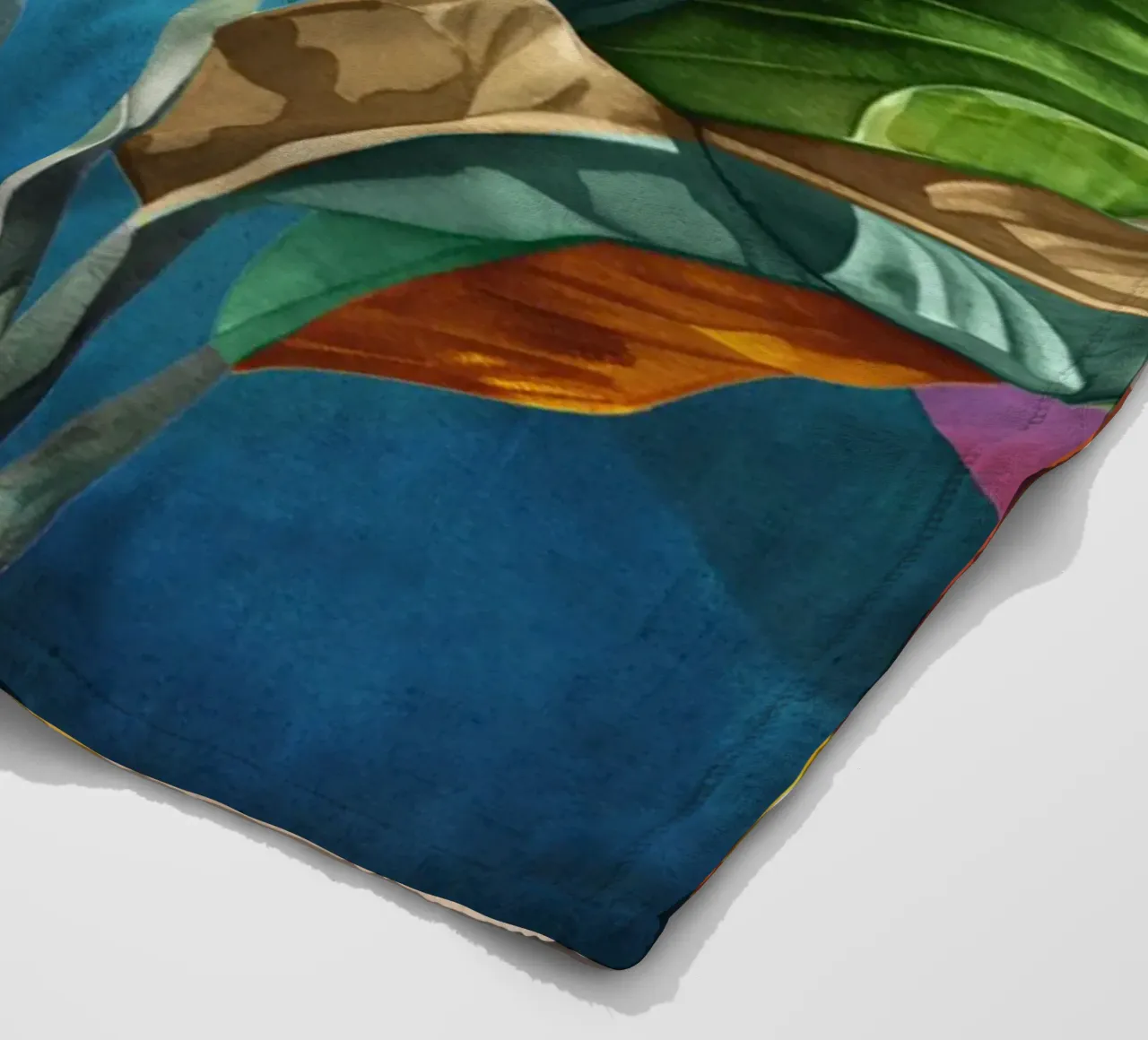 Colorful Branching Out 27 coperta in pile da cityart