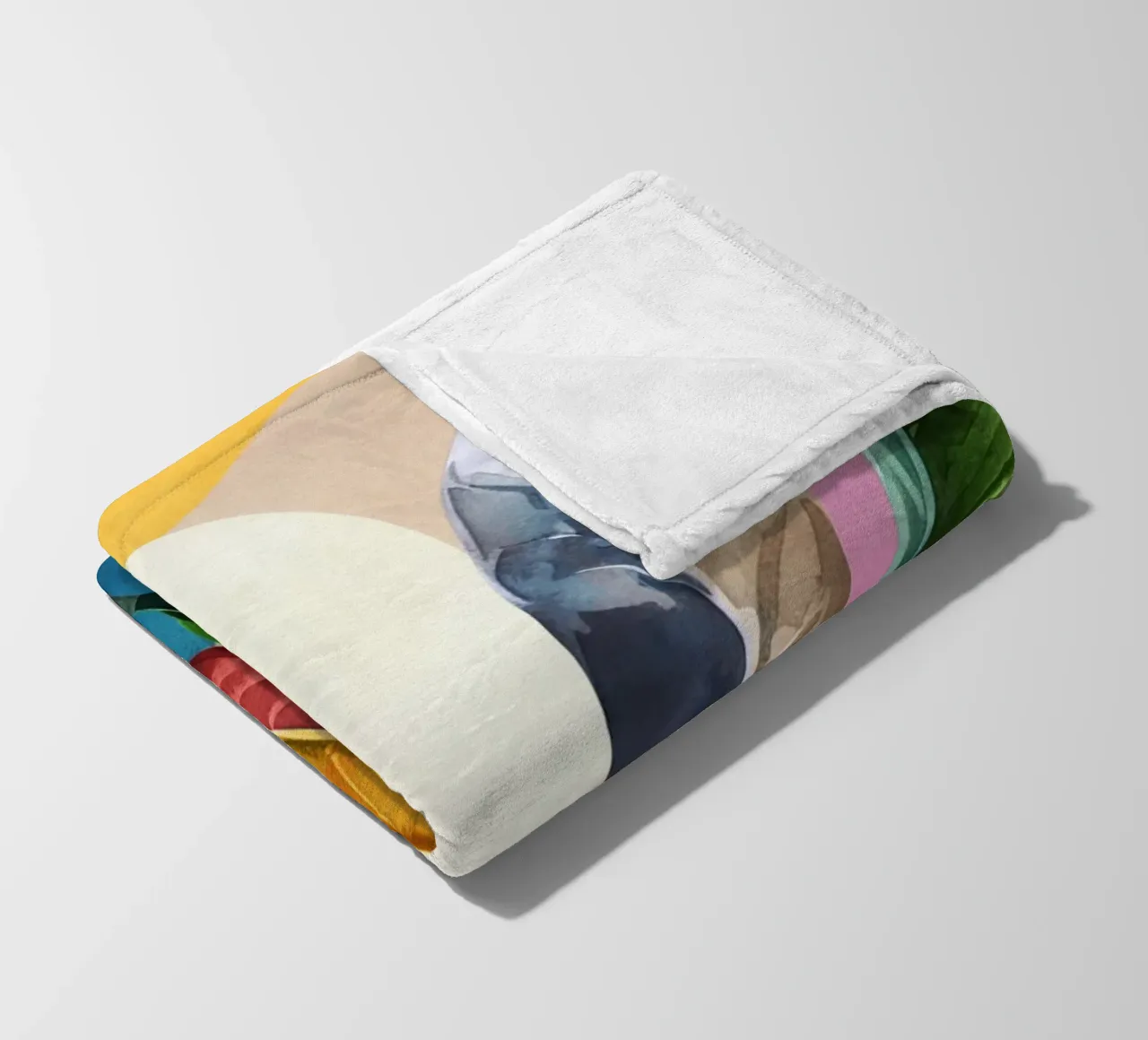 Colorful Branching Out 27 coperta in pile da cityart