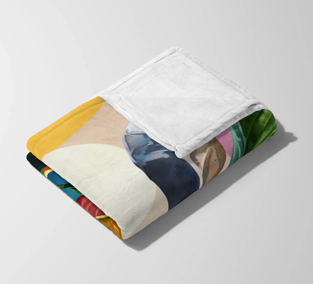 Colorful Branching Out 27 coperta in pile da cityart