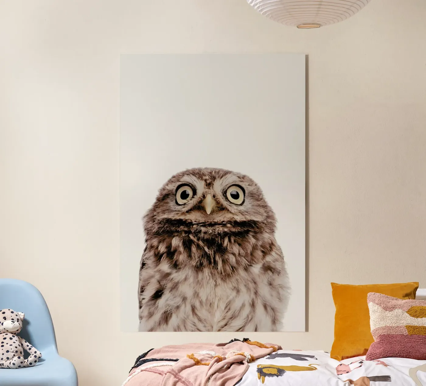Owl acrylic glass by Paws & Claws