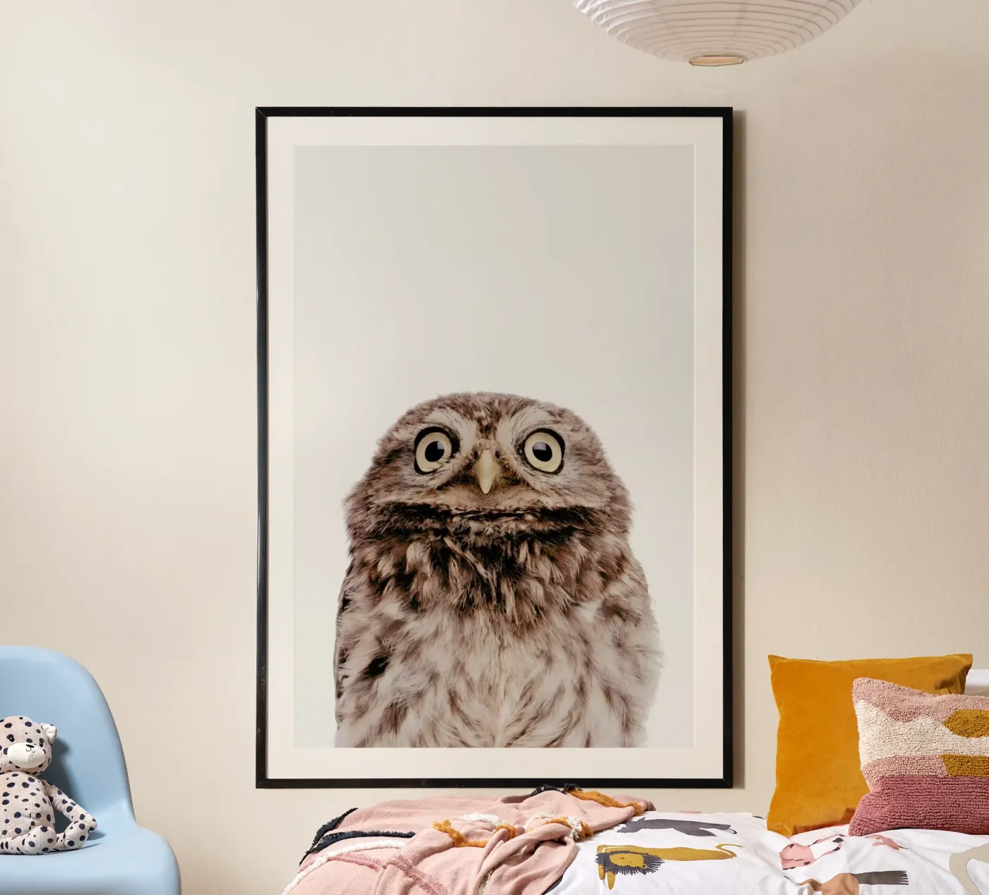 Owl poster van Paws & Claws