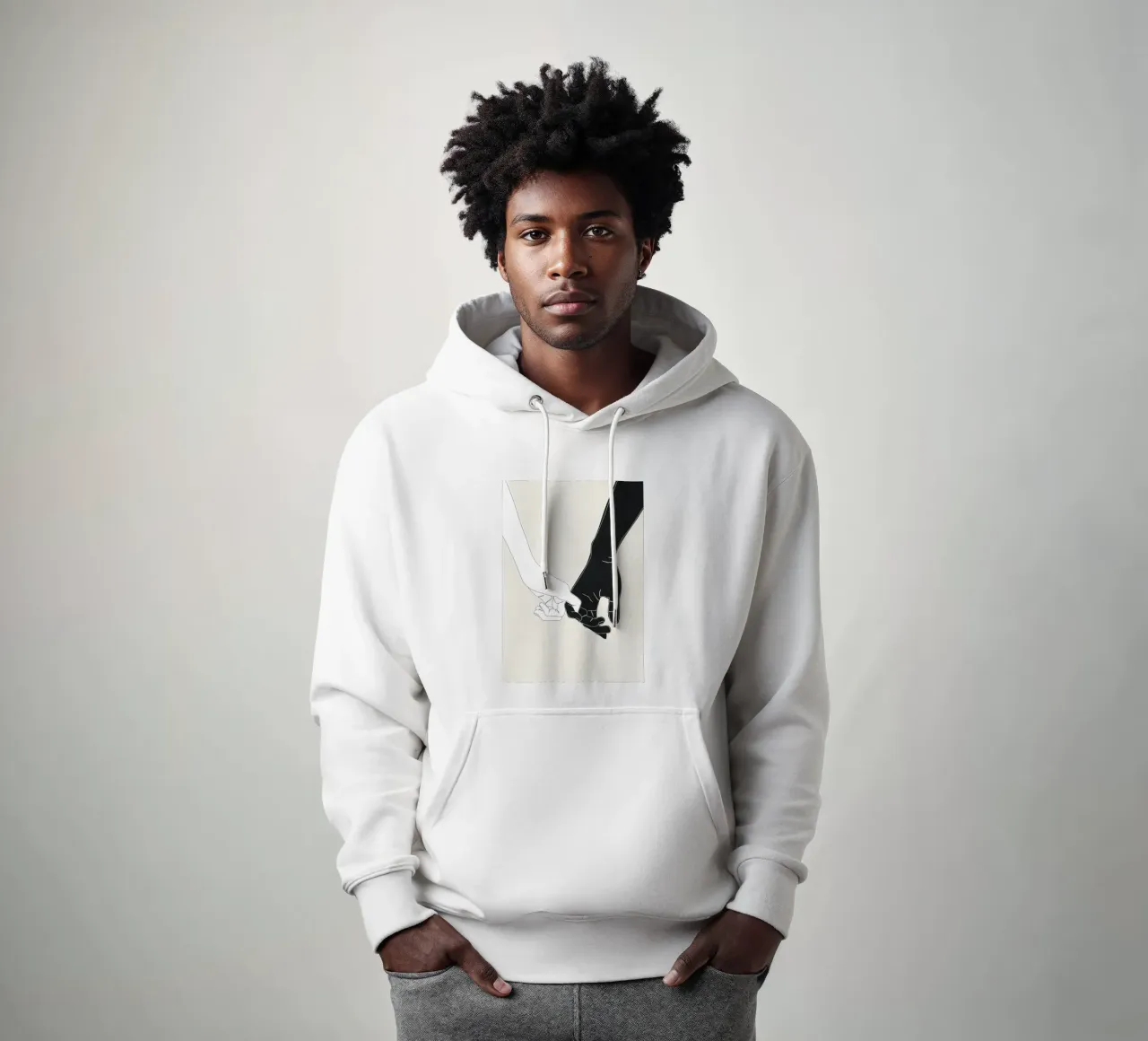 Pinky Promise II felpa con cappuccio da Nadjaa