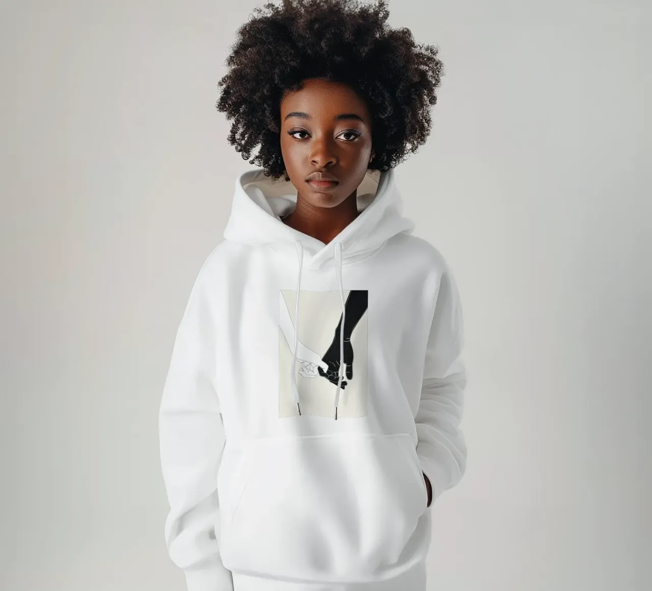 Pinky Promise II felpa con cappuccio da Nadjaa