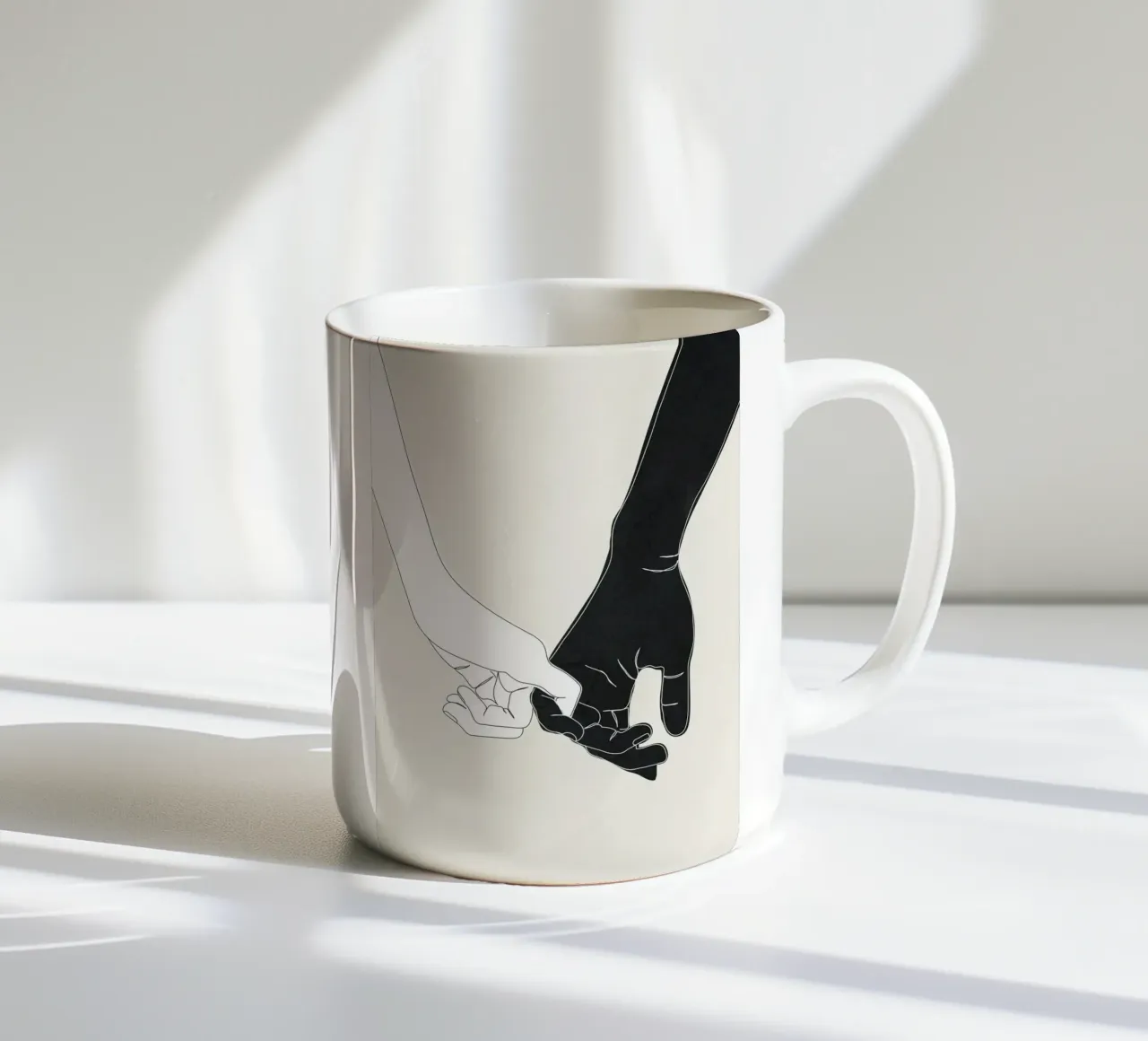 Pinky Promise II tazza in ceramica da Nadjaa