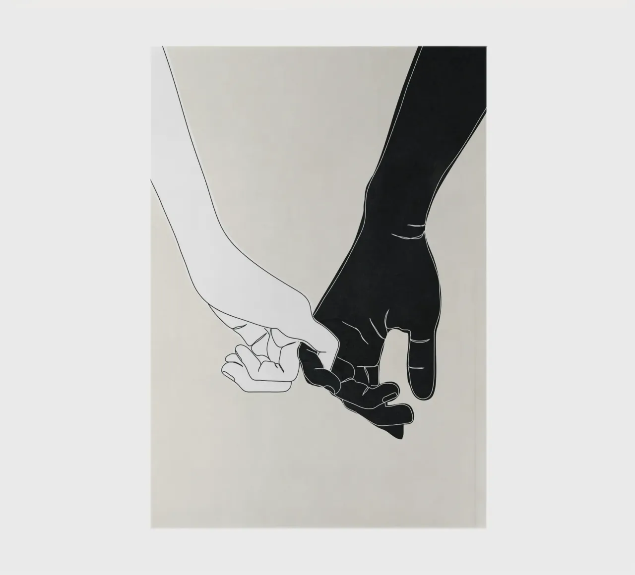 Pinky Promise II notebook by Nadjaa