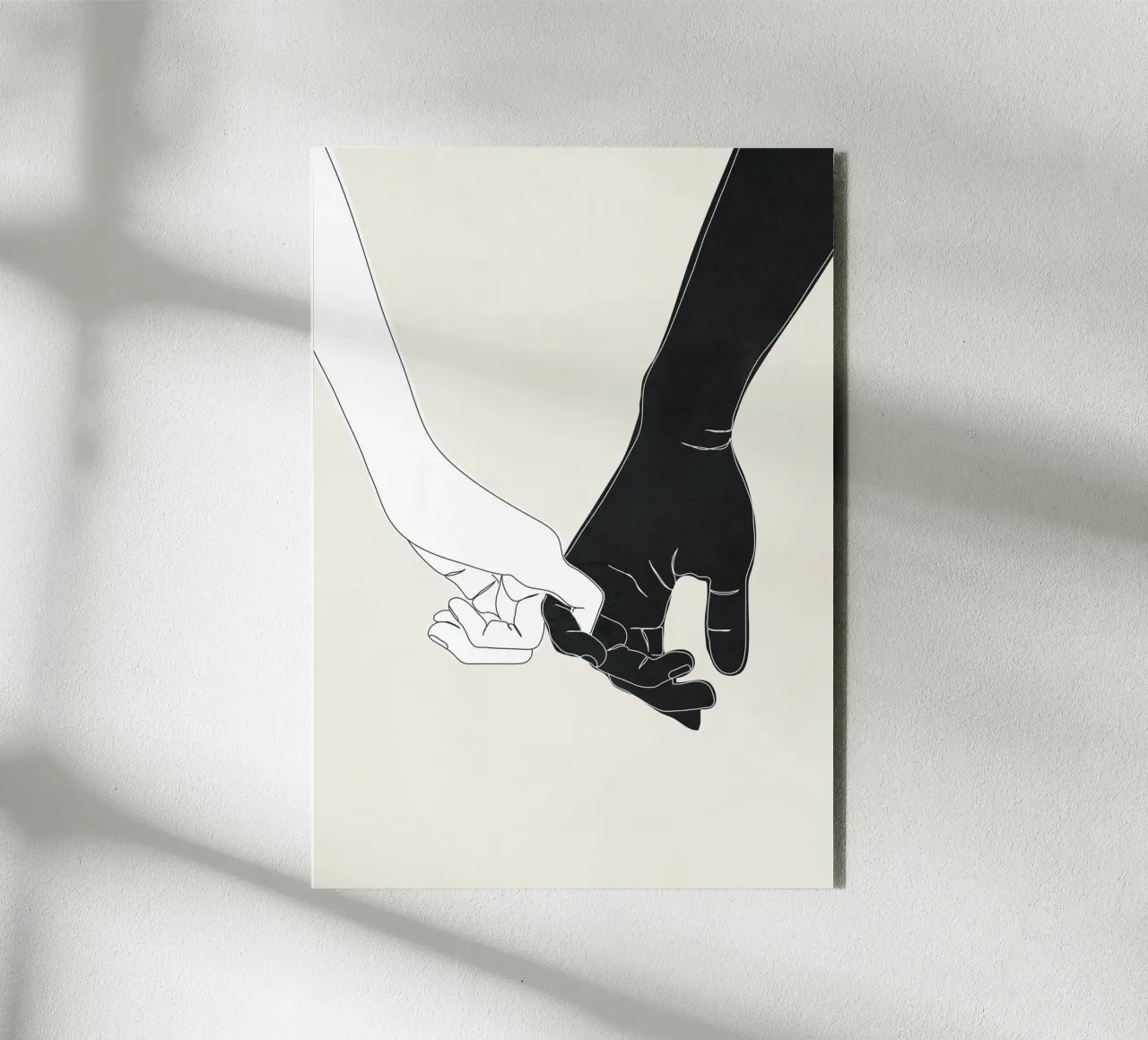 Pinky Promise II alluminio dibond da Nadjaa