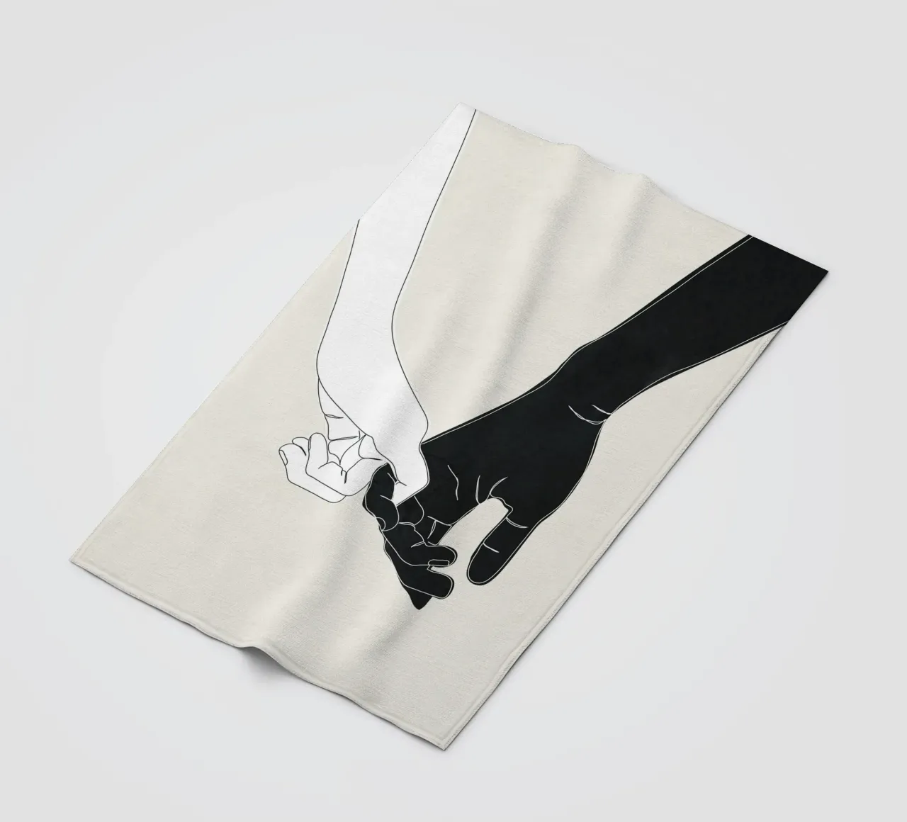 Pinky Promise II coperta in pile da Nadjaa