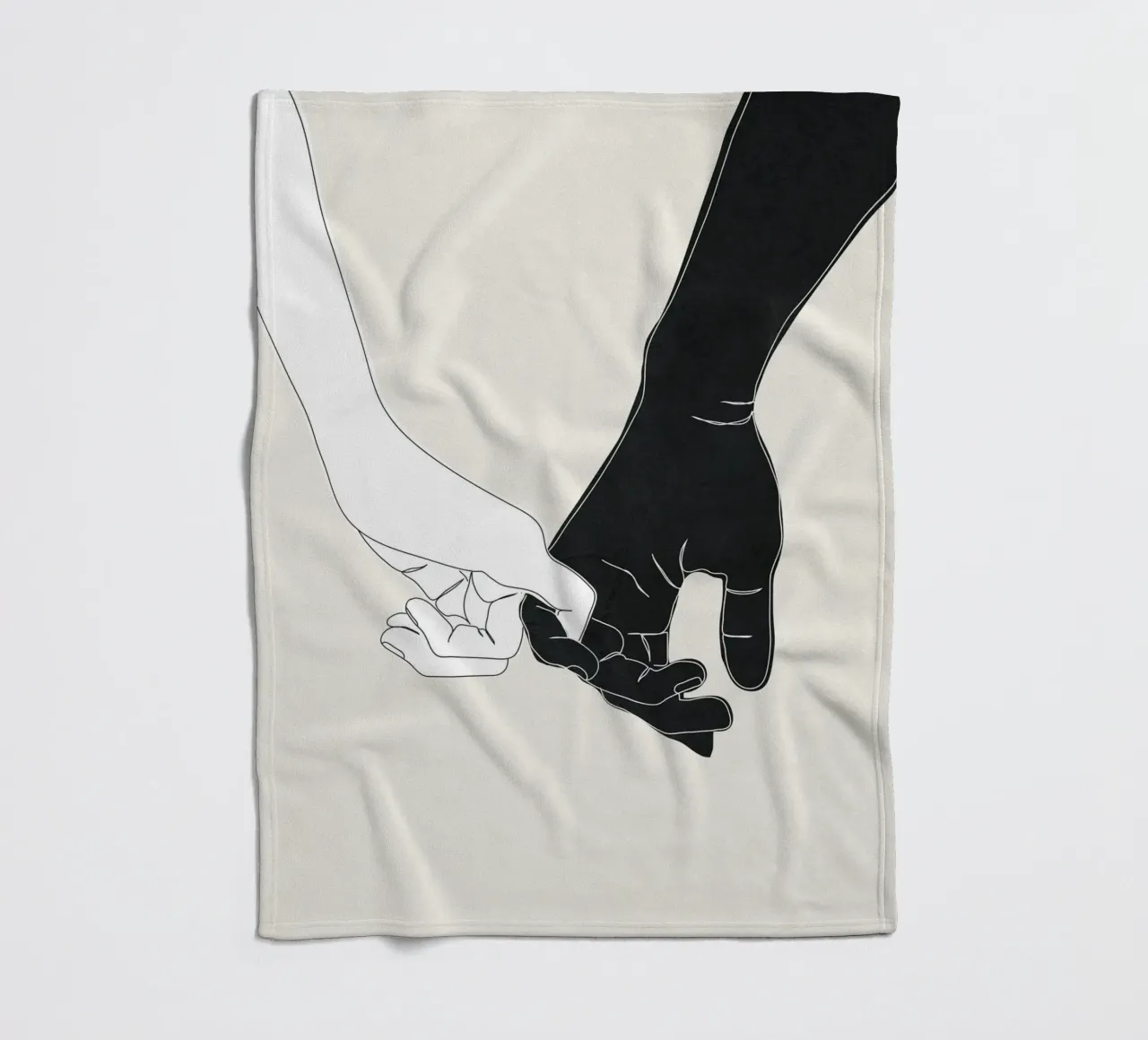 Pinky Promise II coperta in pile da Nadjaa