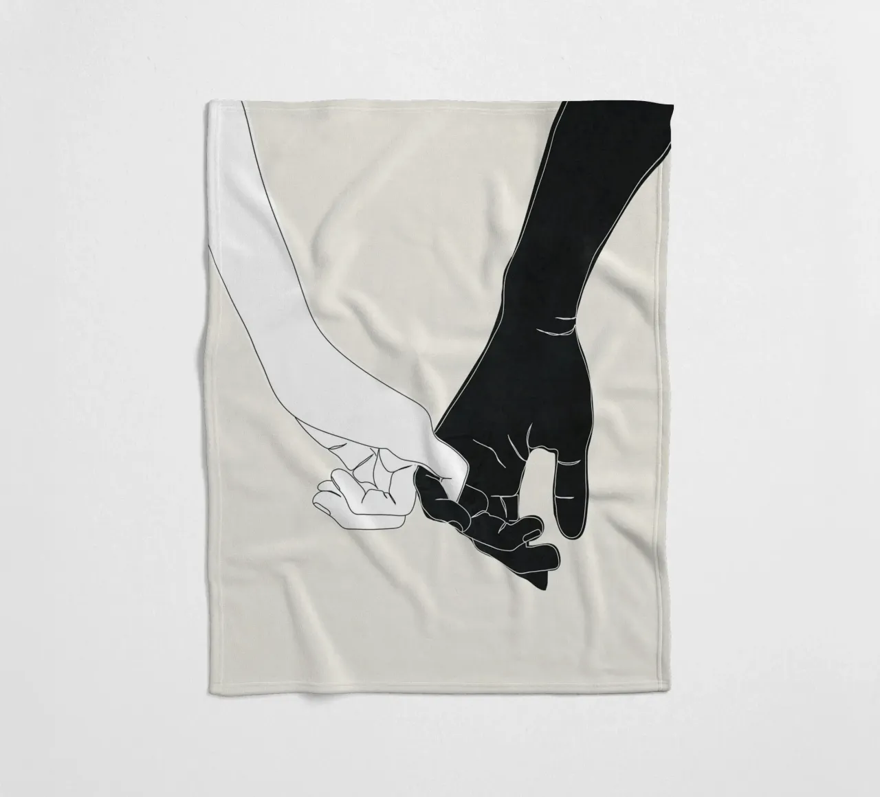 Pinky Promise II coperta in pile da Nadjaa