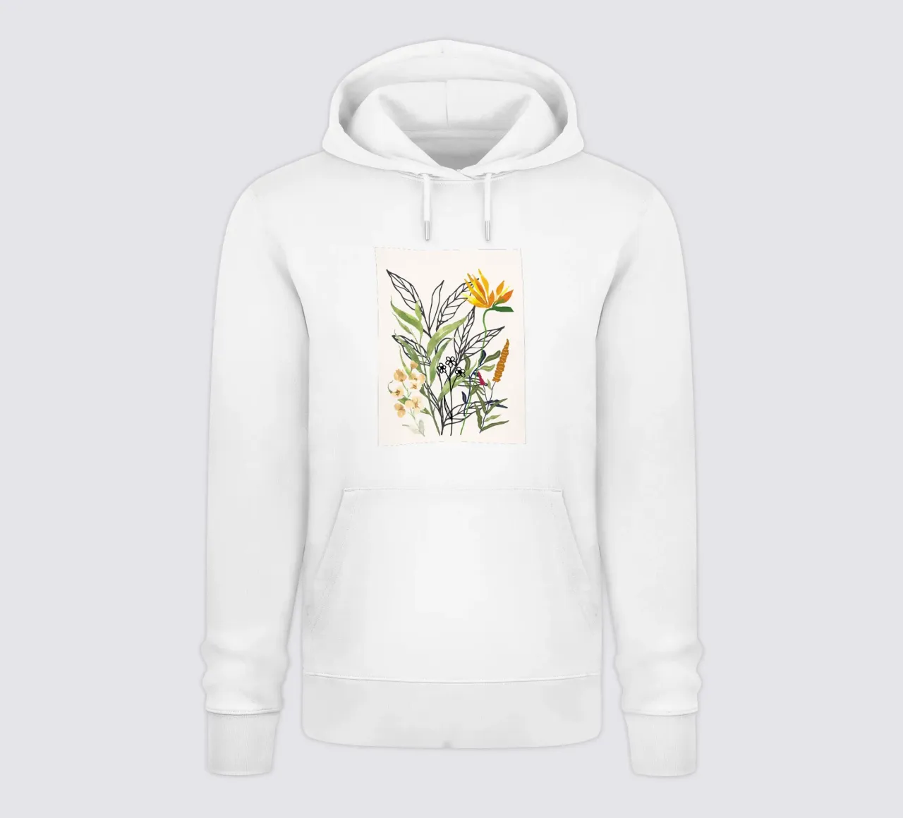 Spring Garden I felpa con cappuccio da Nadjaa