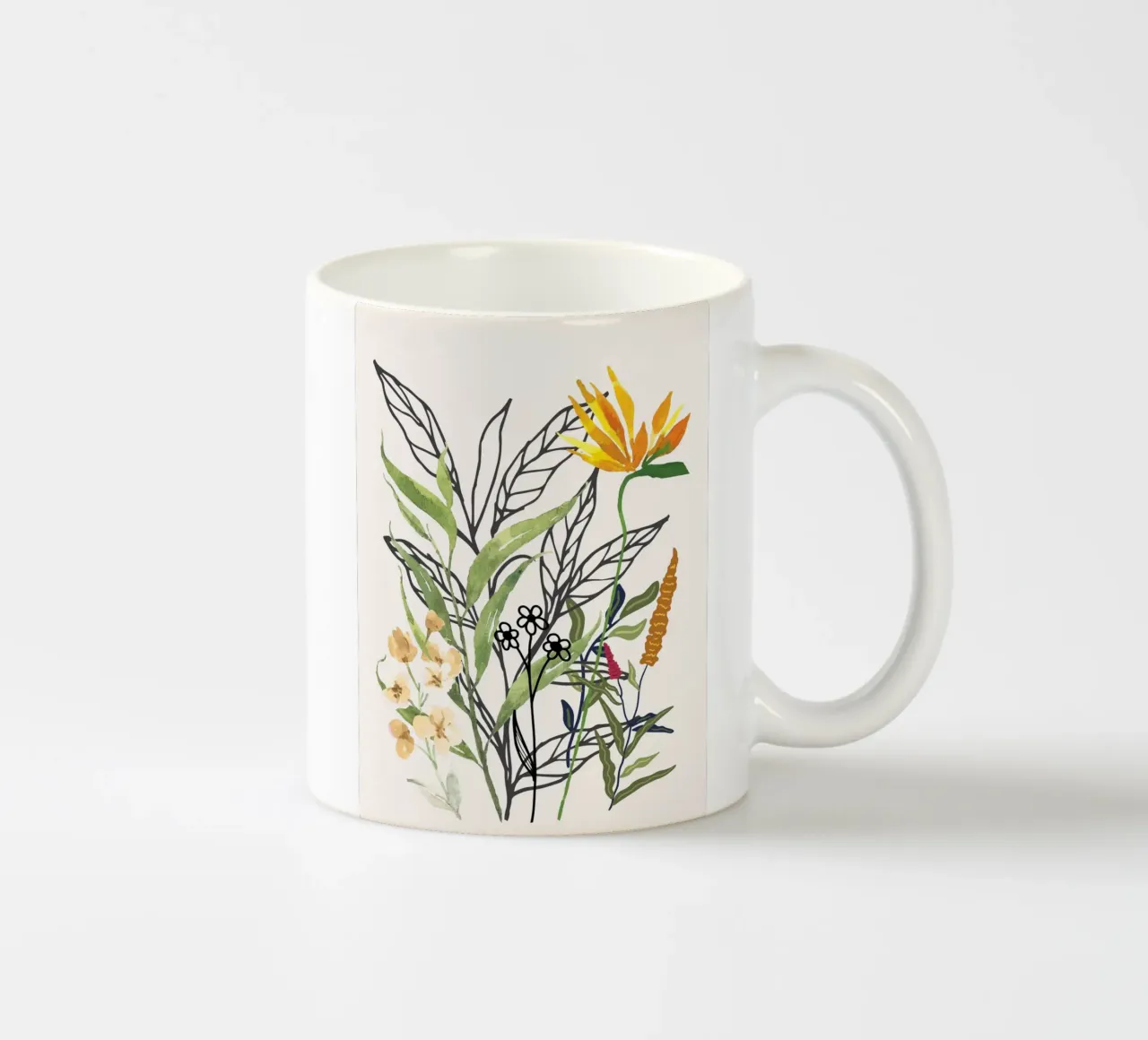 Spring Garden I tazza in ceramica da Nadjaa