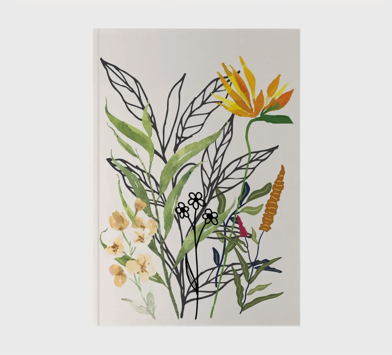 Spring Garden I notebook by Nadjaa