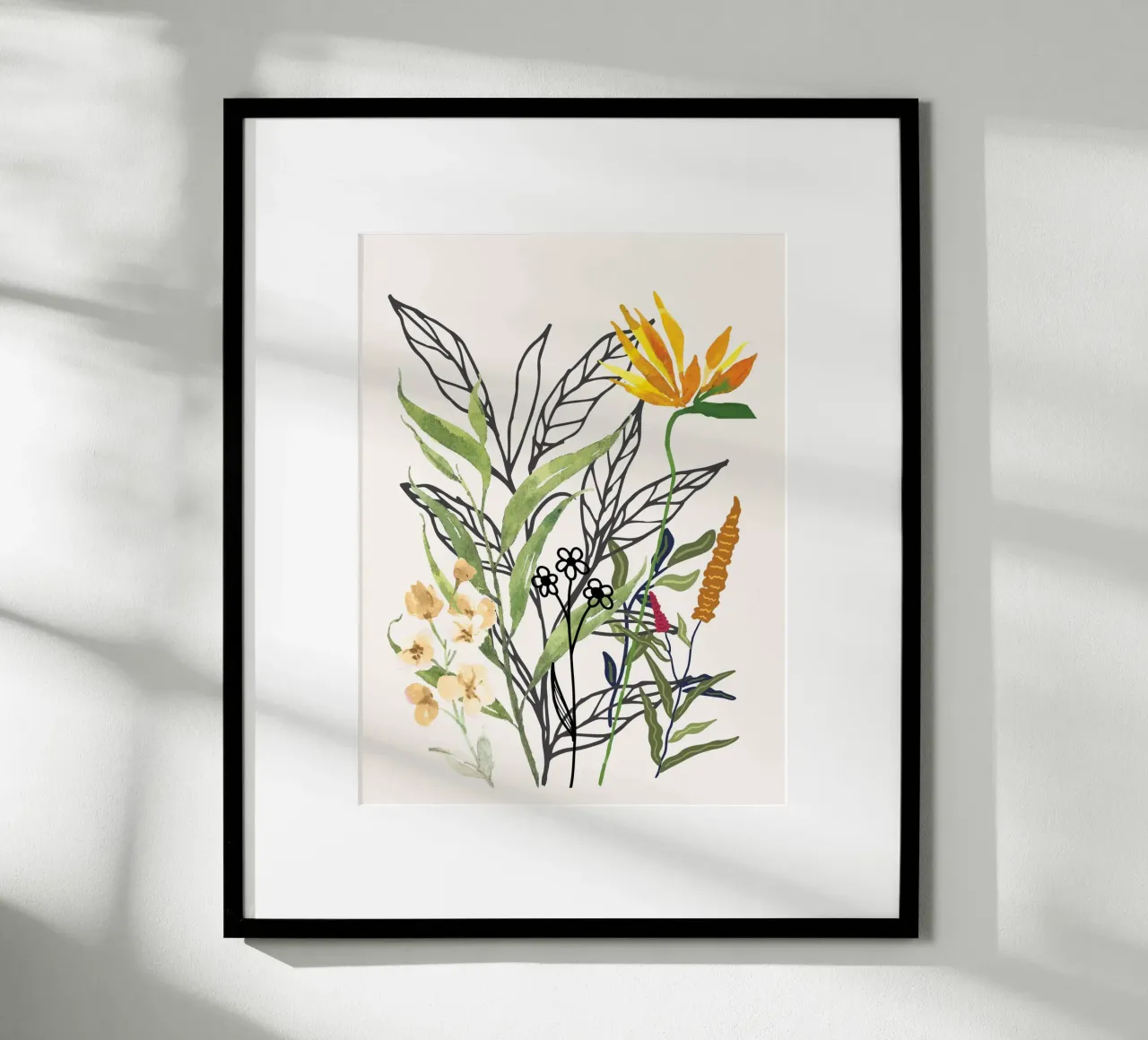 Spring Garden I carta hahnemühle da Nadjaa
