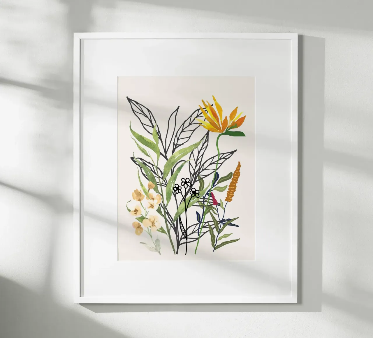 Spring Garden I carta hahnemühle da Nadjaa