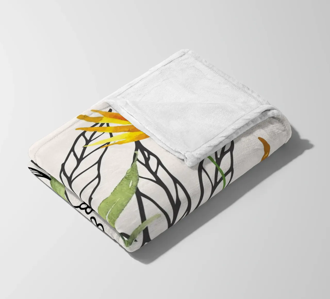 Spring Garden I coperta in pile da Nadjaa