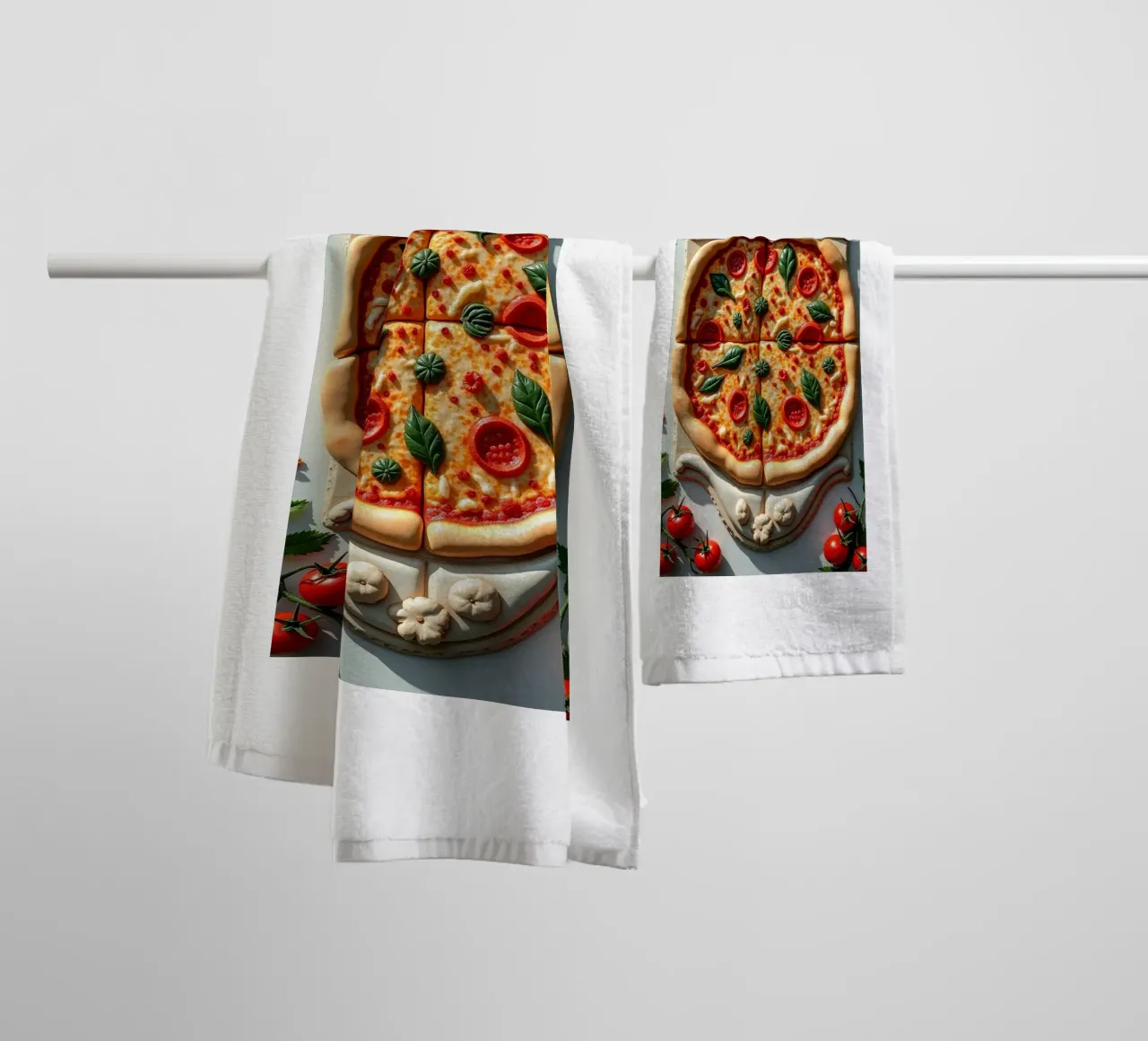 Pizza Marmor asciugamano da bagno da CASTILO