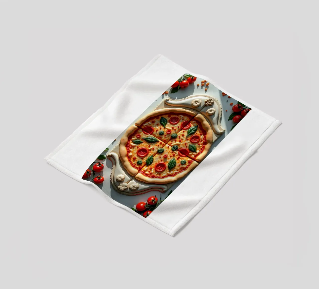 Pizza Marmor coperta in pile da CASTILO