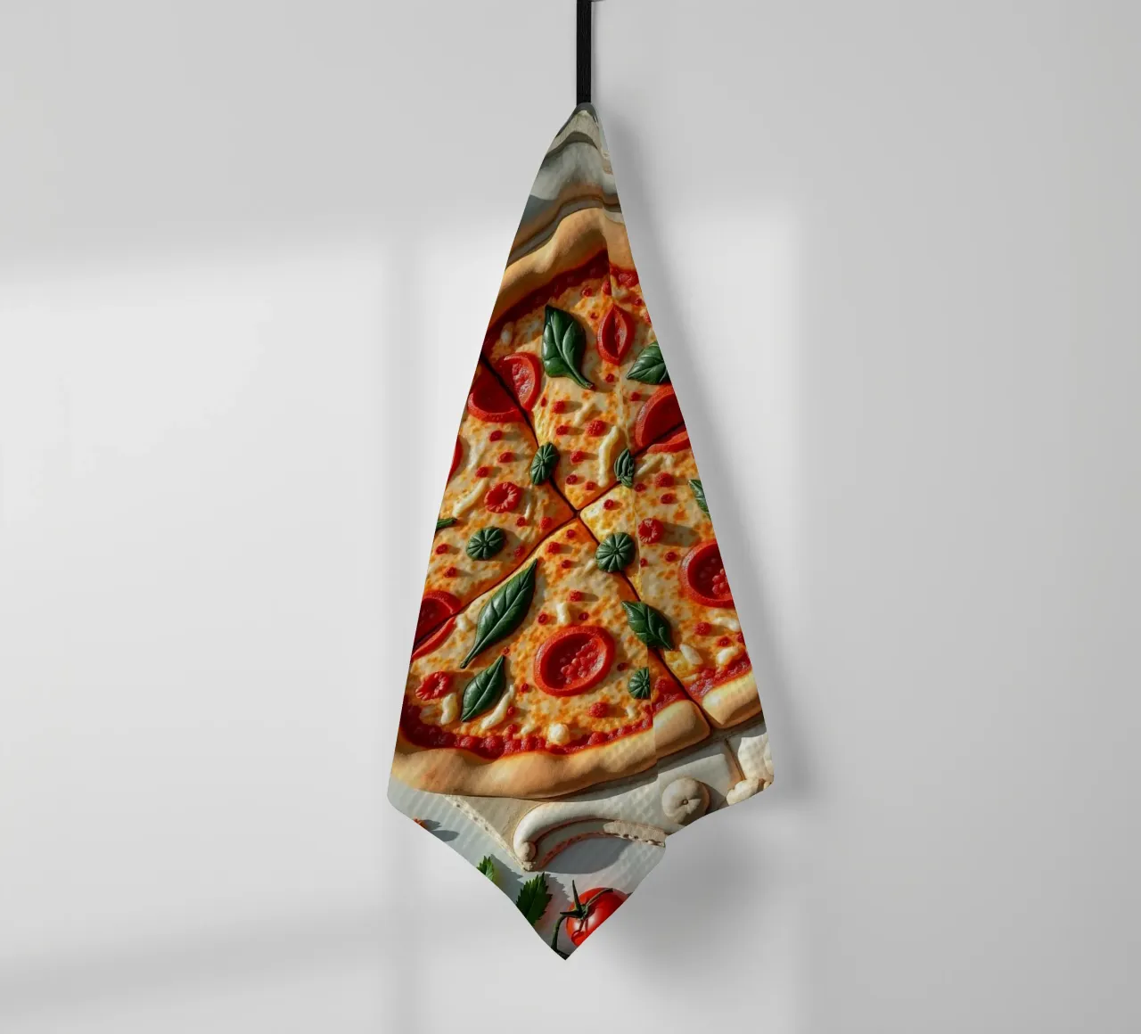 Pizza Marmor Geschirrtuch von CASTILO