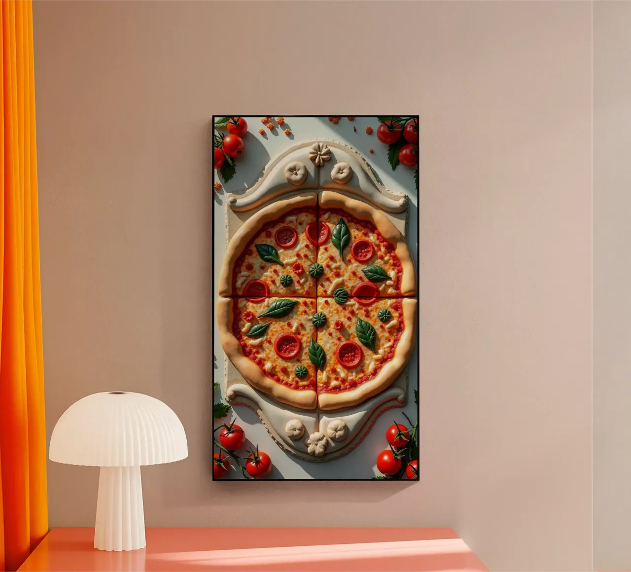 Pizza Marmor plexiglass da CASTILO