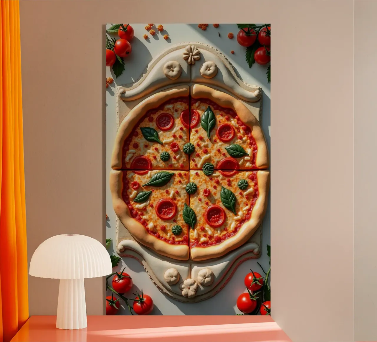 Pizza Marmor plexiglass da CASTILO