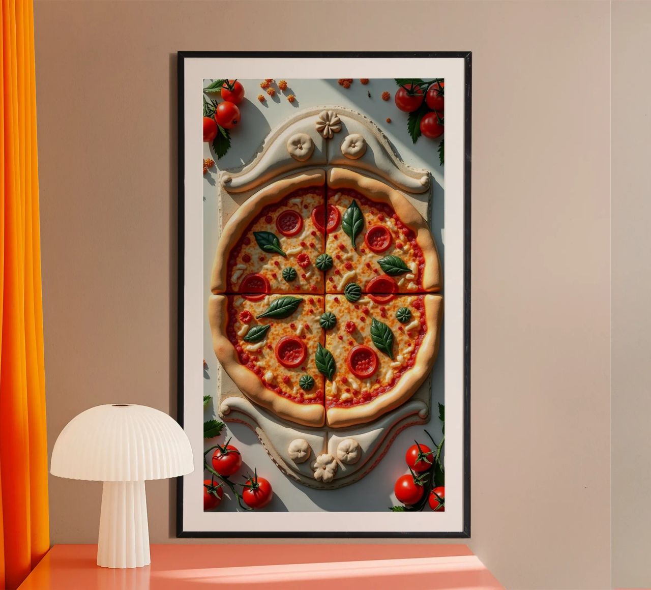 Pizza Marmor poster de CASTILO