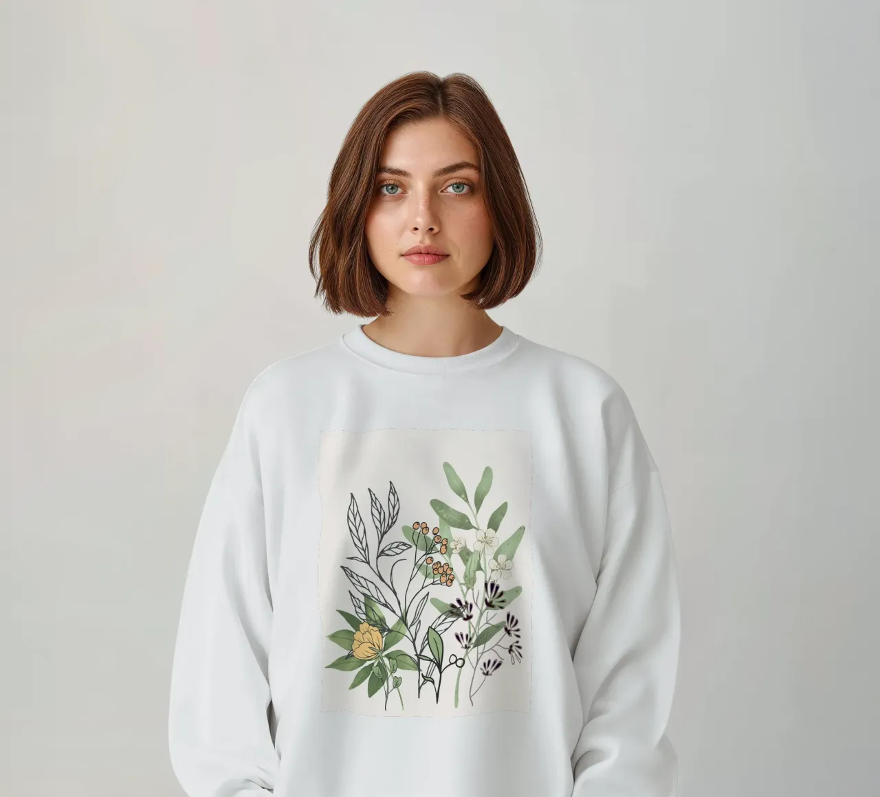 Spring Garden II sweatshirt by Nadjaa