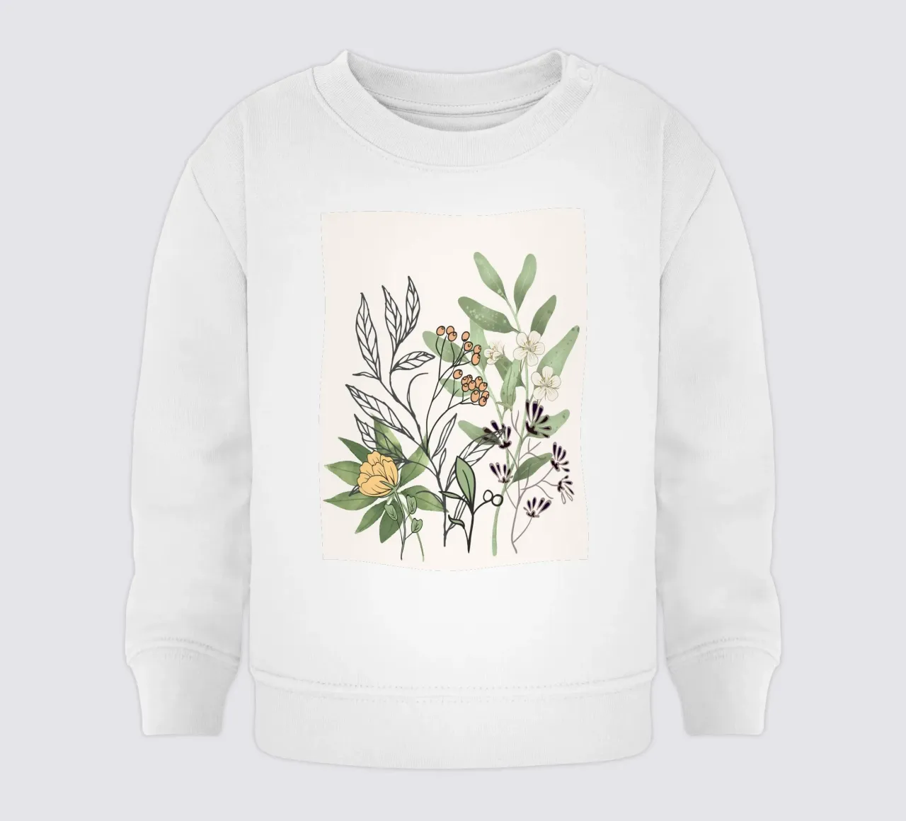 Spring Garden II felpa neonato da Nadjaa