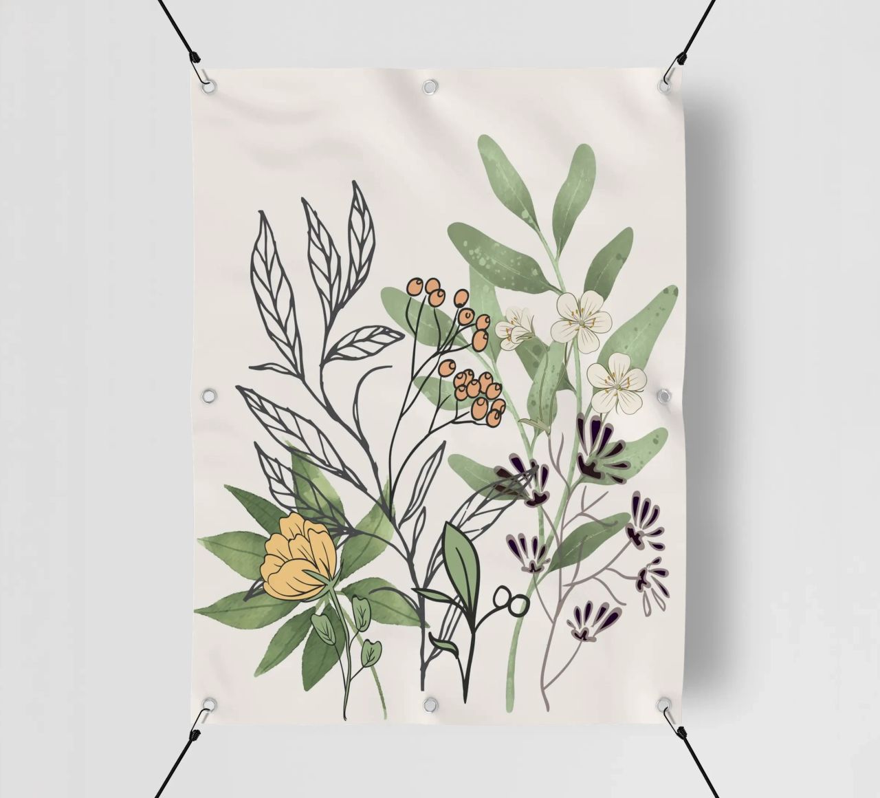 Spring Garden II telo in pvc da Nadjaa