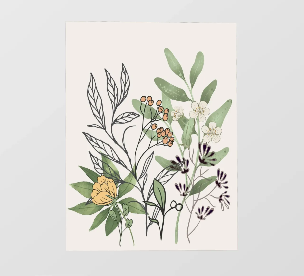 Spring Garden II pvc cover by Nadjaa
