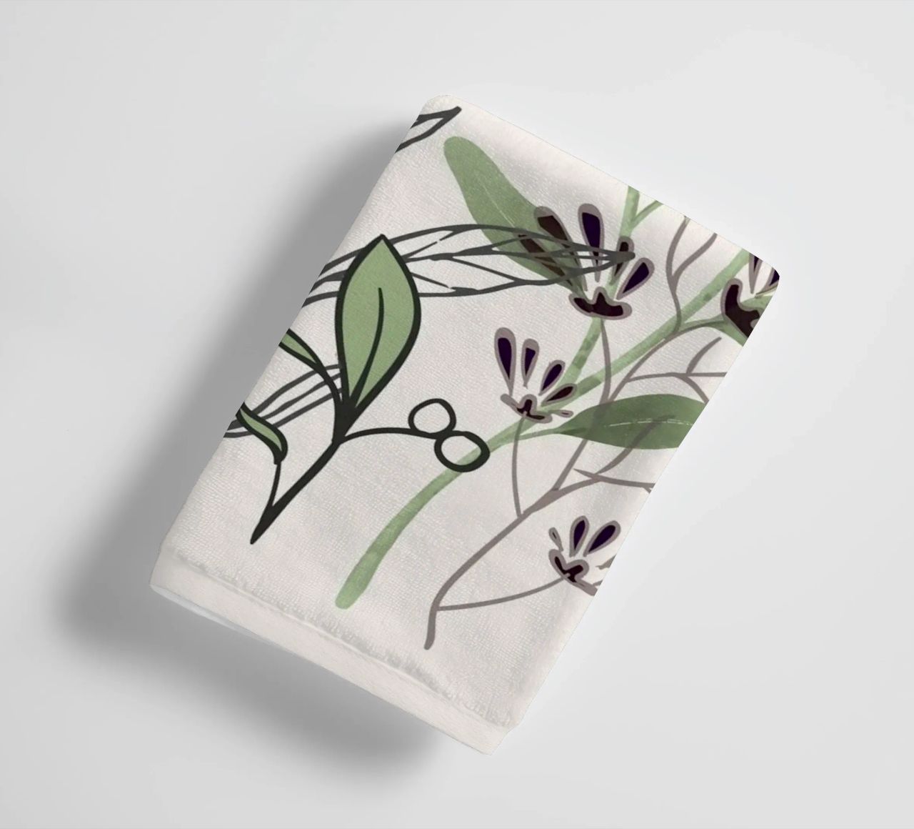 Spring Garden II towel by Nadjaa