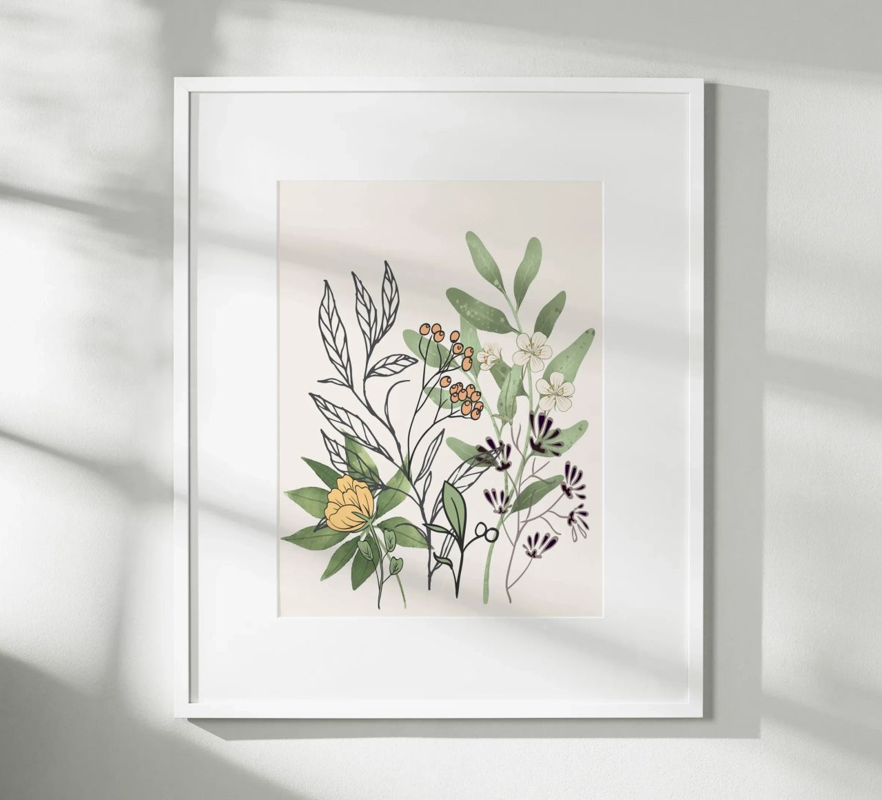 Spring Garden II poster by Nadjaa