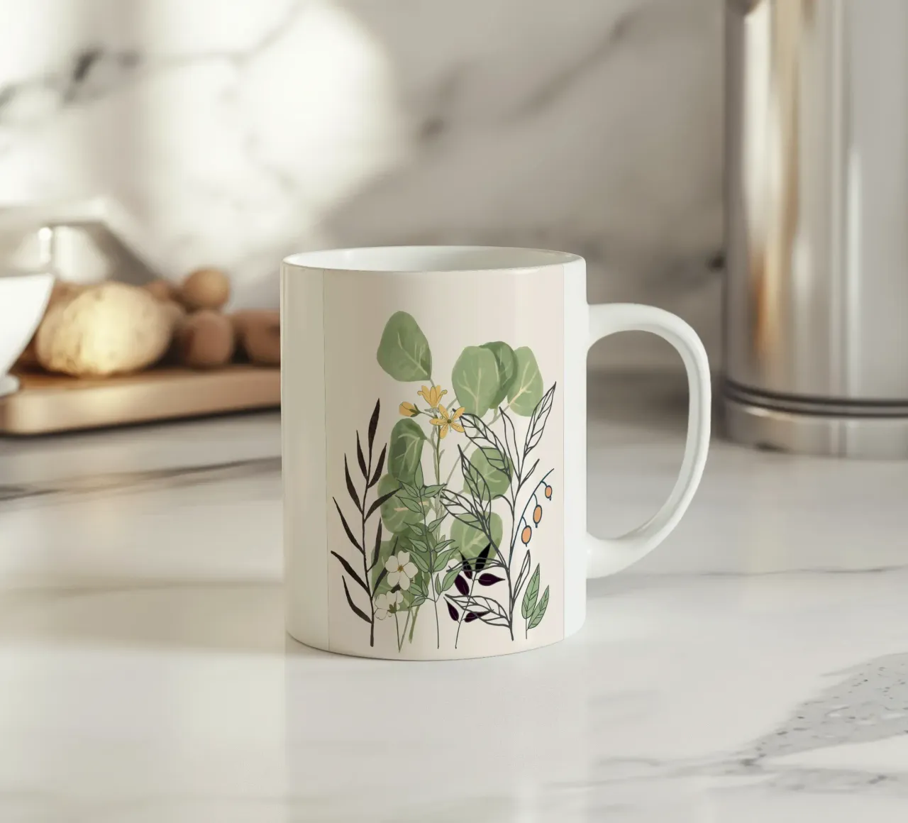 Spring Garden III tazza in ceramica da Nadjaa