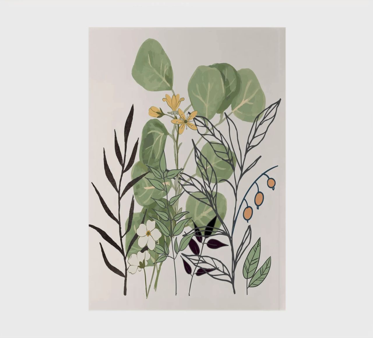 Spring Garden III notebook by Nadjaa