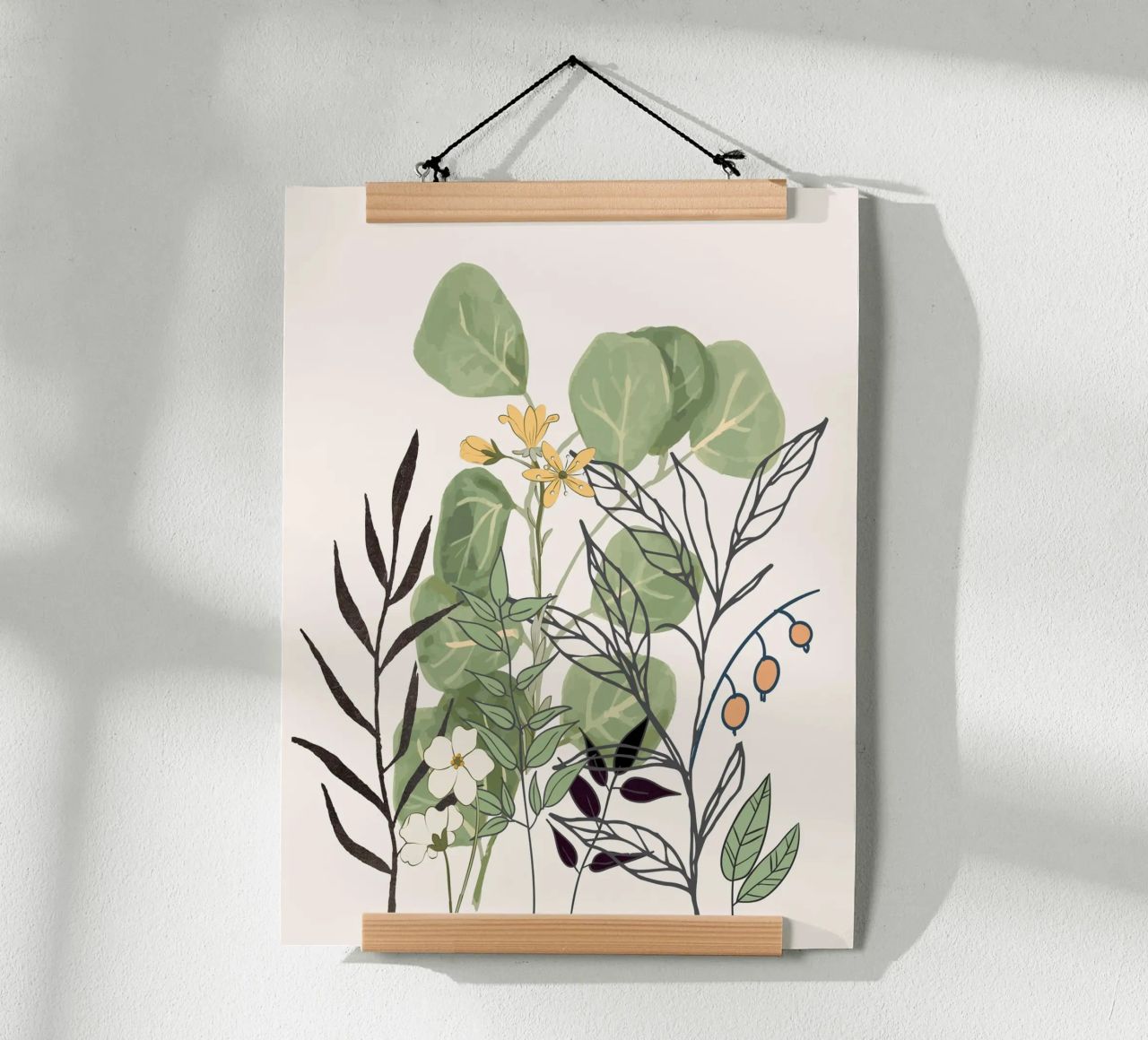 Spring Garden III poster by Nadjaa