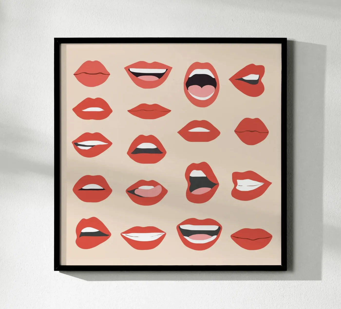 Lips III poster da Nadjaa