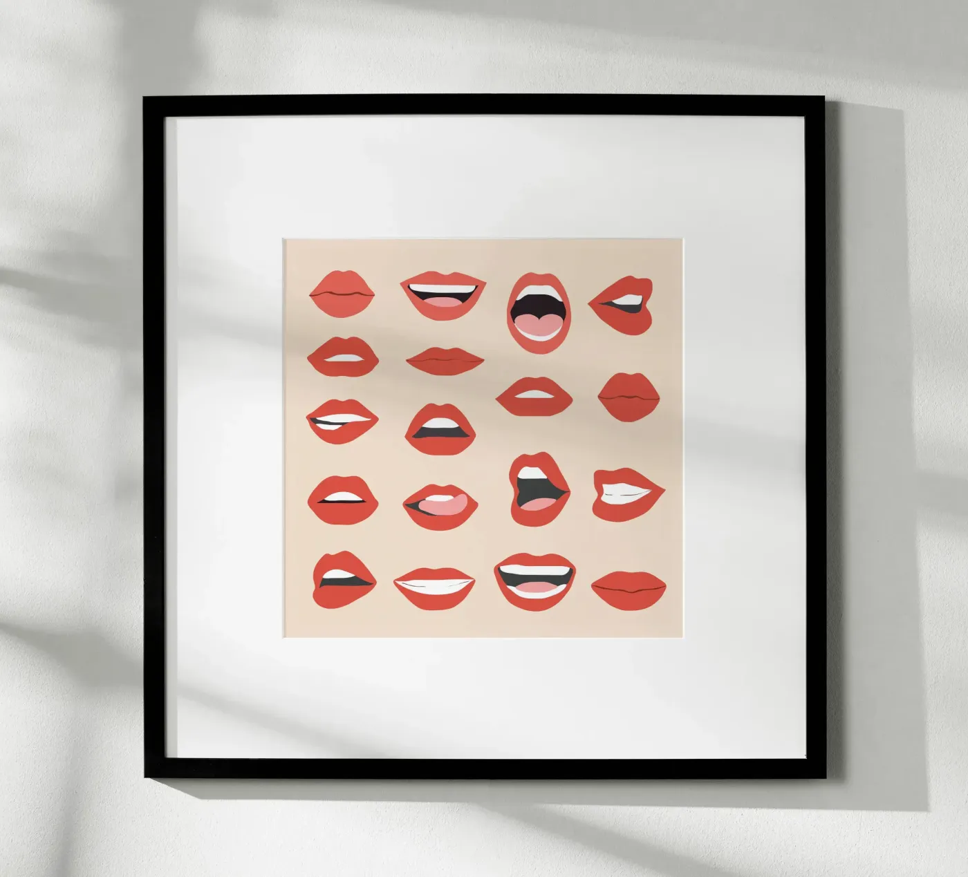 Lips III poster da Nadjaa