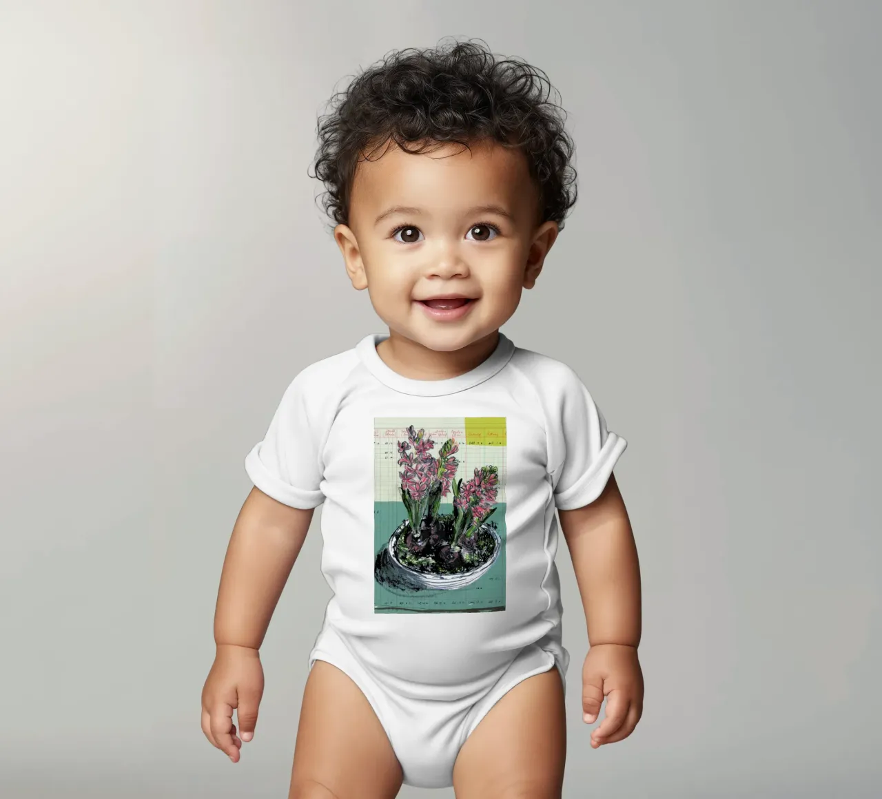 Spring body neonato maniche corte da Stars Above Us
