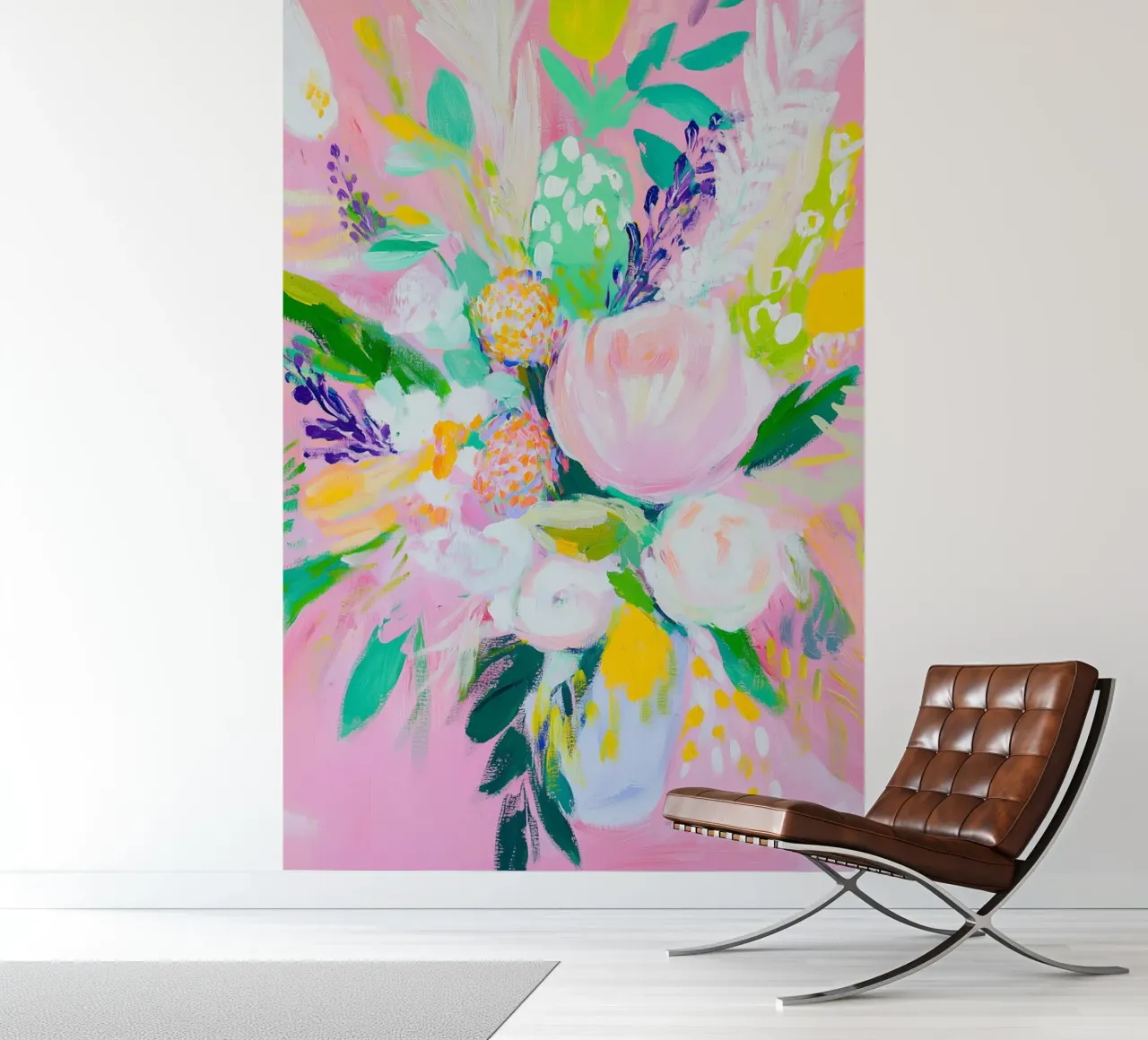 Missed spring bouquet photo wallpaper by Carinaprint