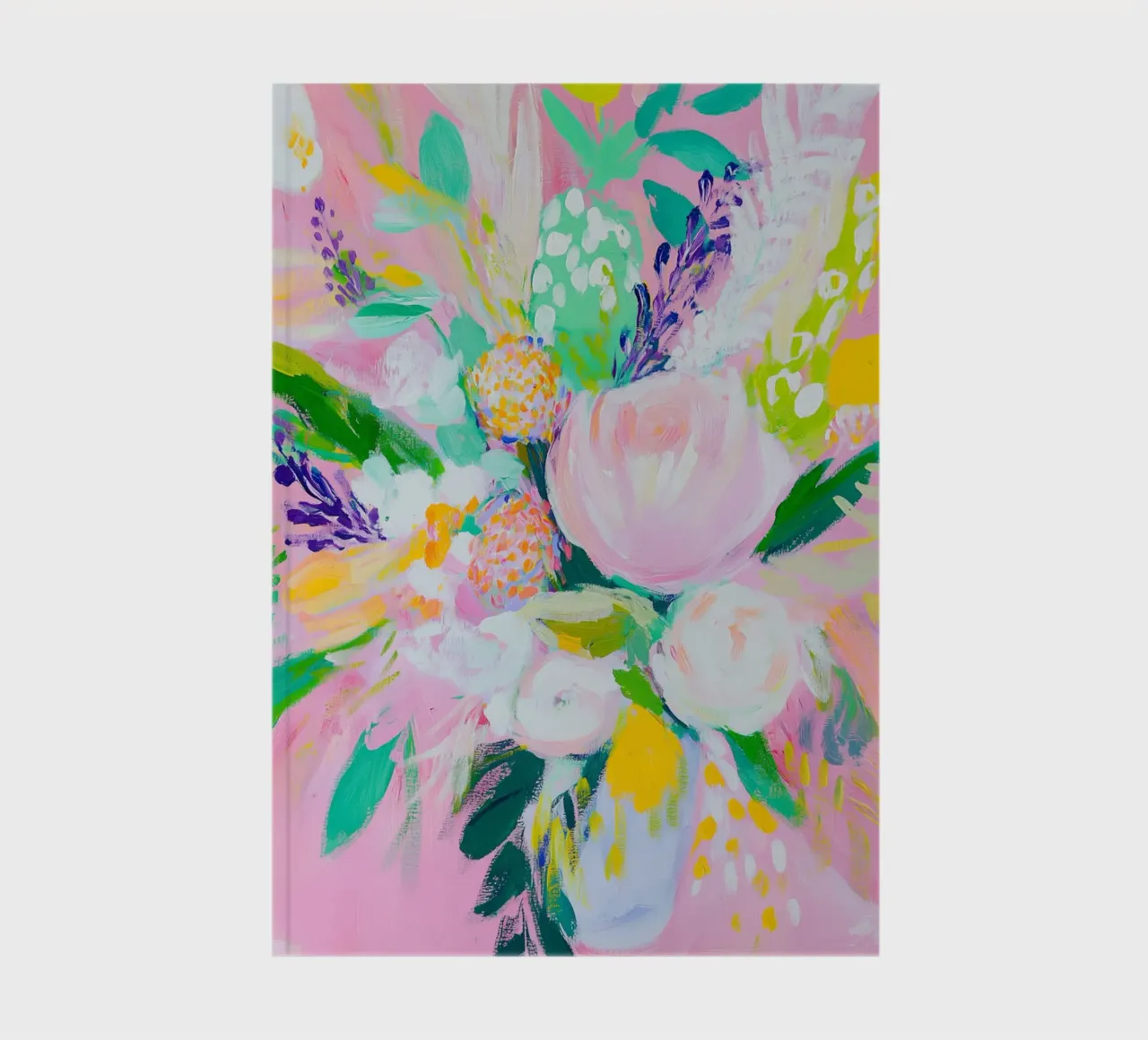 Missed spring bouquet notebook by Carinaprint