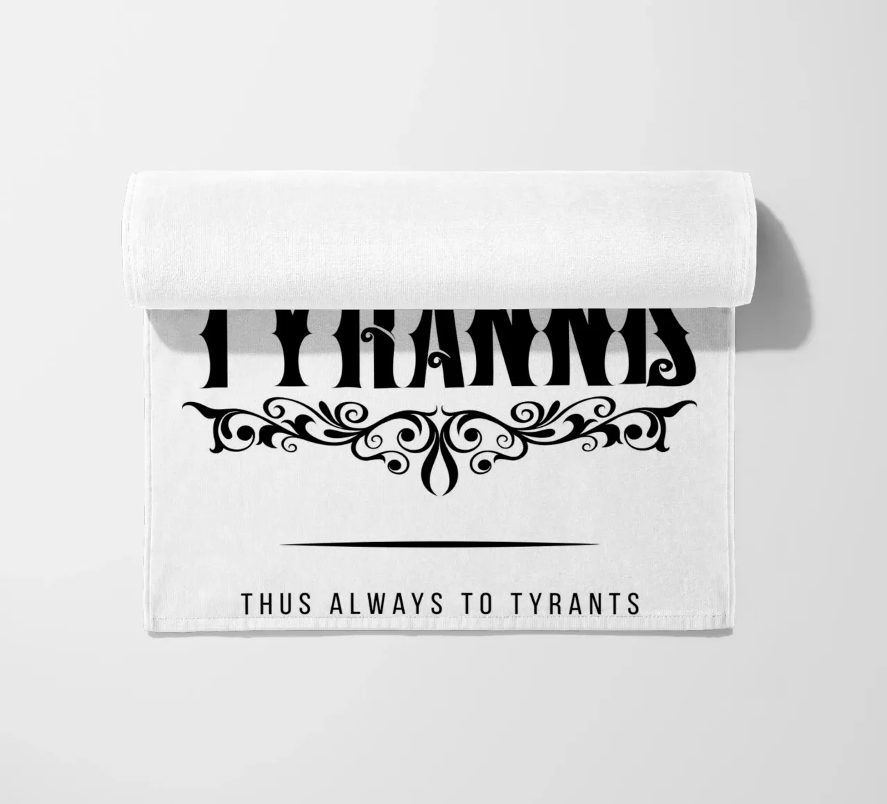 Sic Semper Tyrannis Strandtuch von pixelbull - medieval art and more