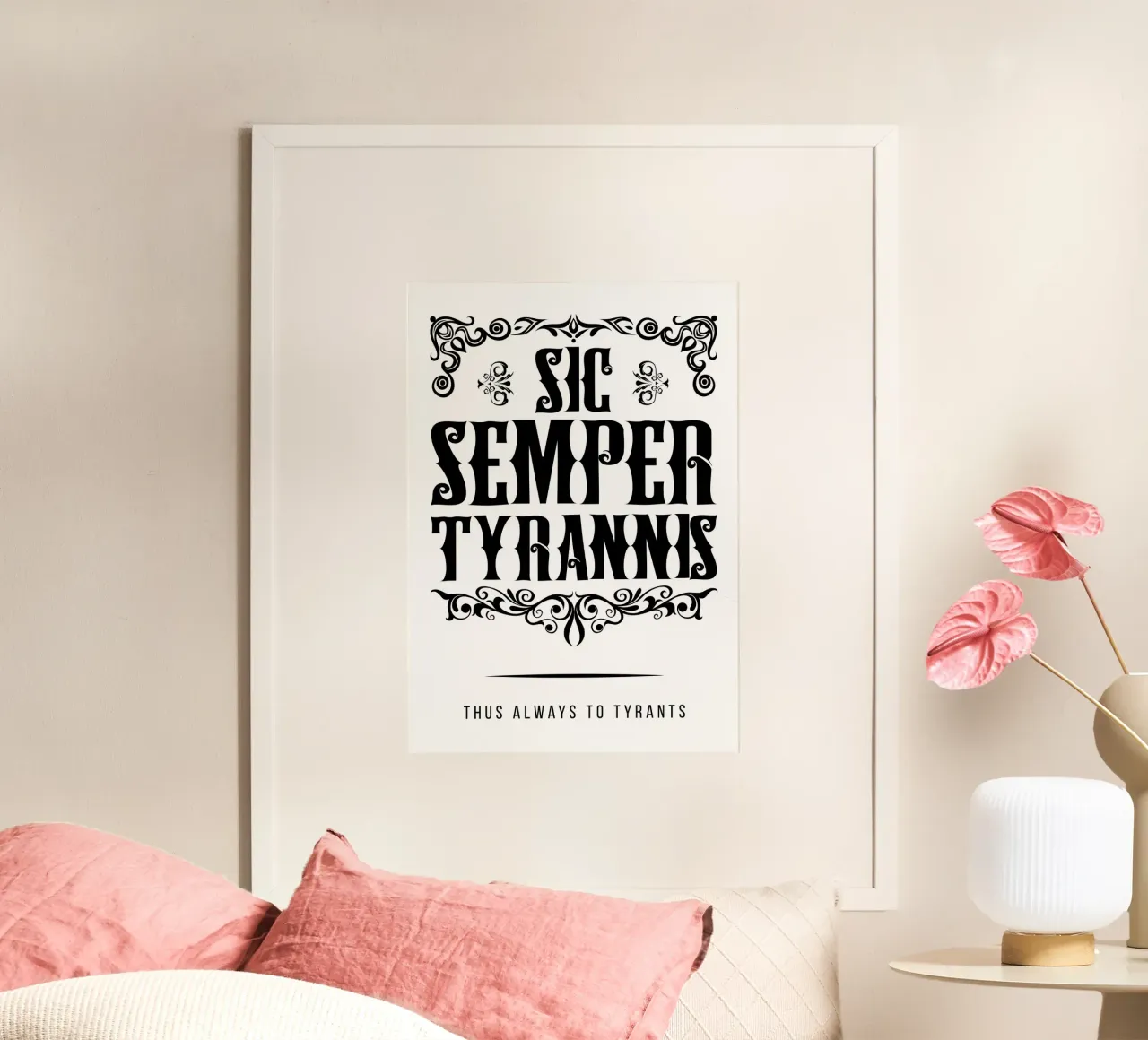 Sic Semper Tyrannis carta hahnemühle da pixelbull - medieval art and more