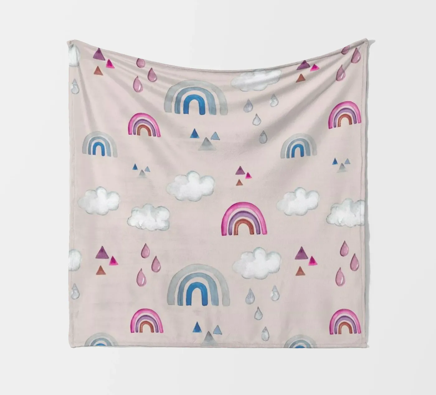 Rainbow Fleecedecke von Sabrina Ziegenhorn